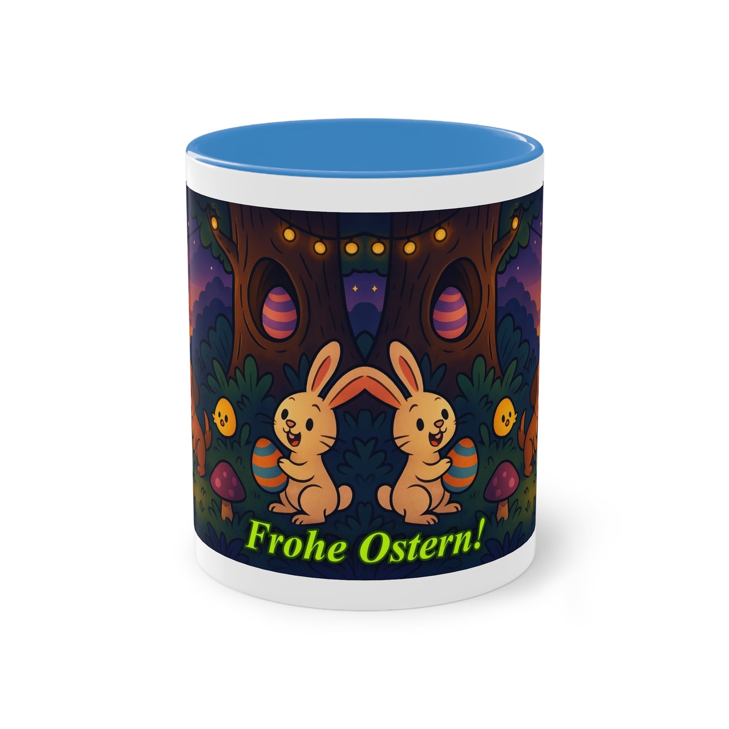 Tasse – „Frohe Ostern“, Ostern/Frühling, 325 ml