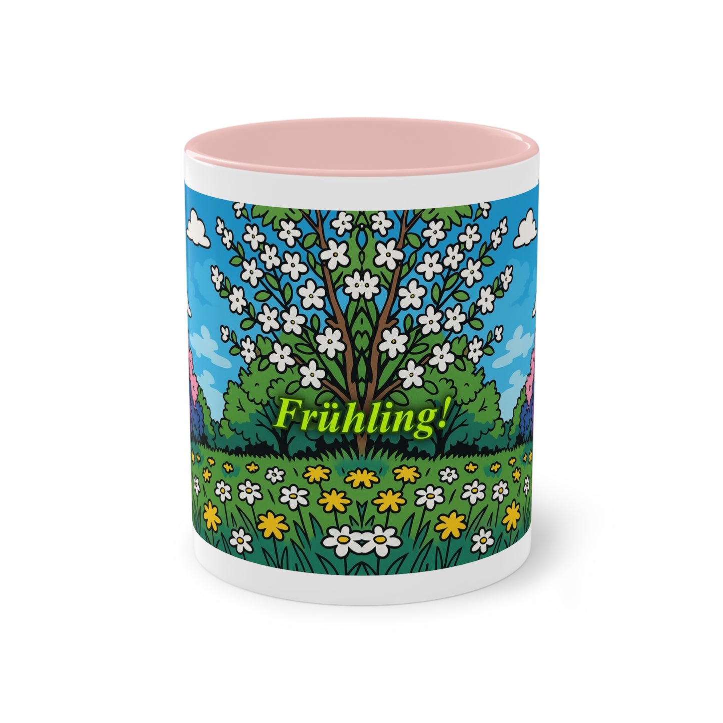 Tasse – „Frühling“, Ostern/Frühling, 325 ml