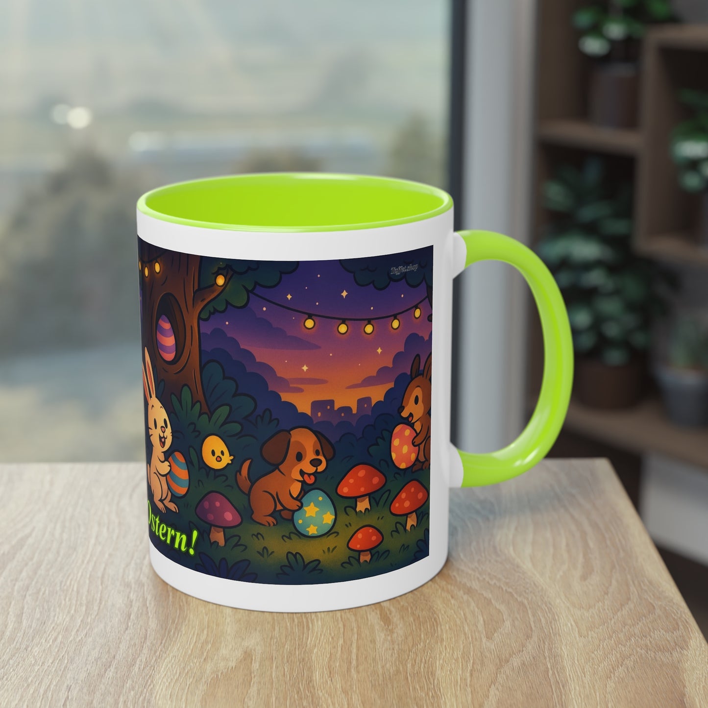 Tasse – „Frohe Ostern“, Ostern/Frühling, 325 ml