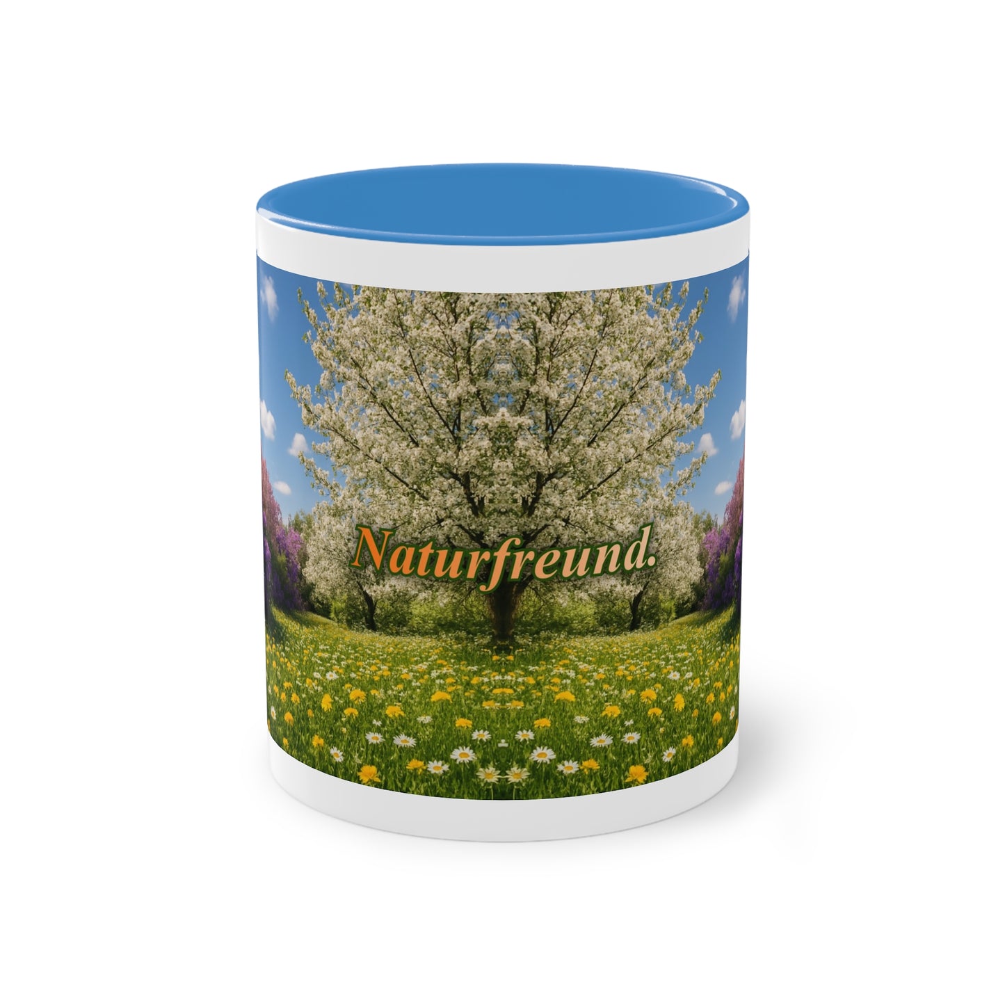 Tasse – „Naturfreund“, Ostern/Frühling, 325 ml