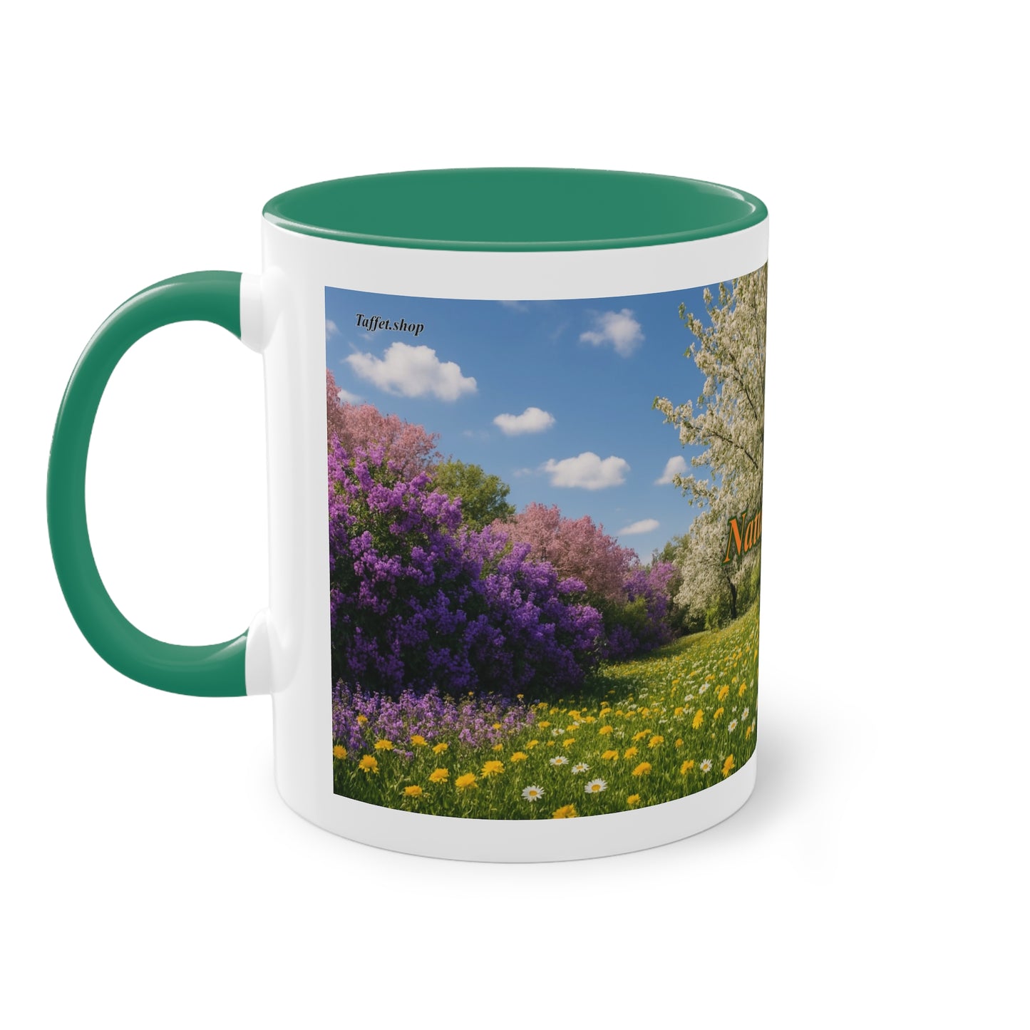 Tasse – „Naturfreund“, Ostern/Frühling, 325 ml