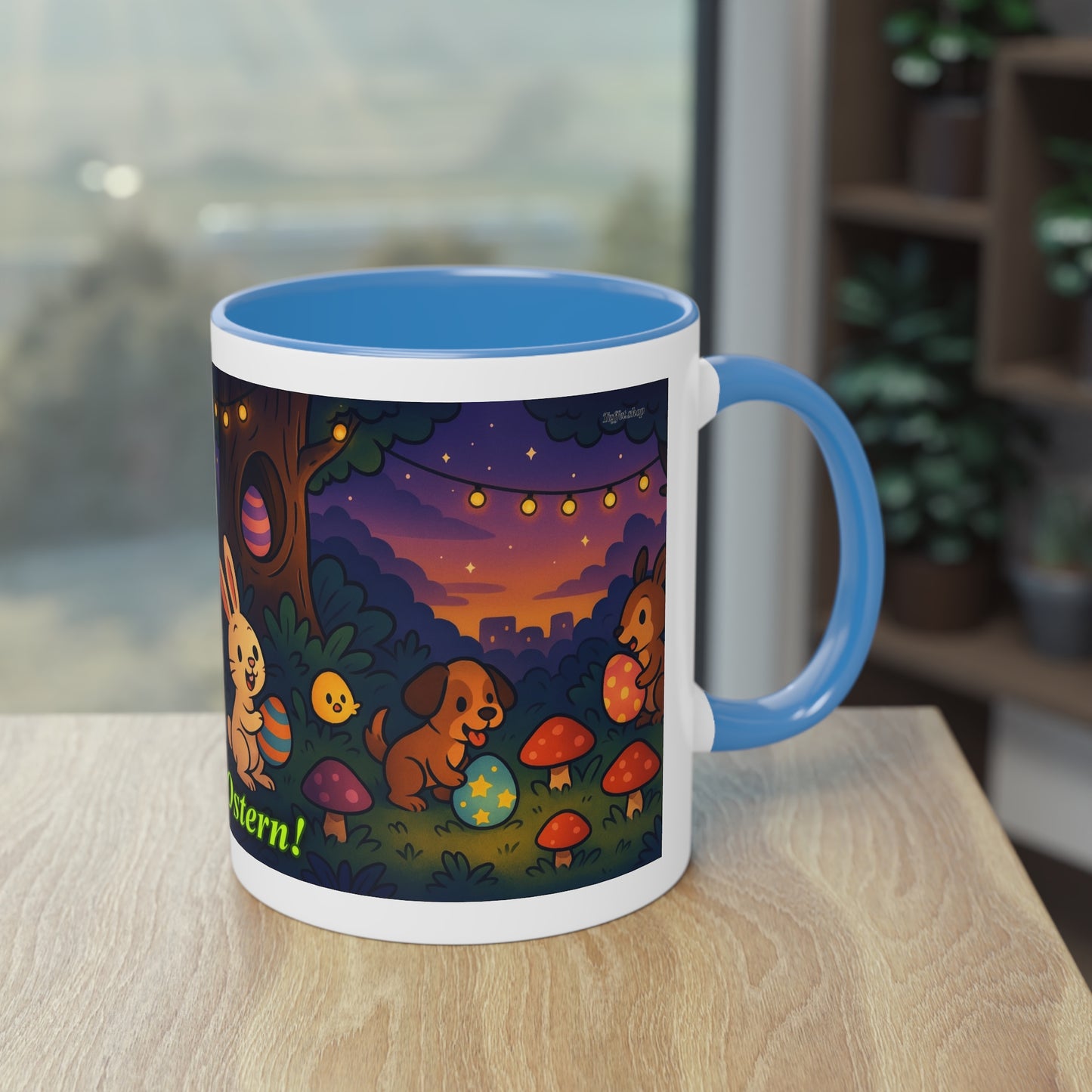 Tasse – „Frohe Ostern“, Ostern/Frühling, 325 ml