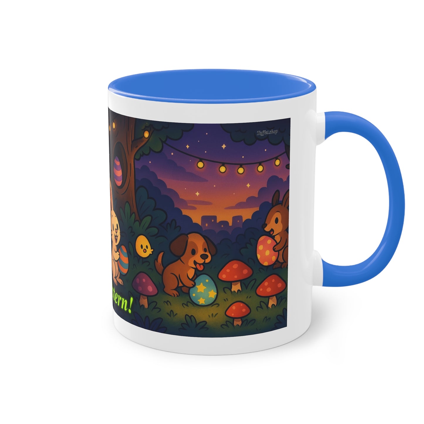 Tasse – „Frohe Ostern“, Ostern/Frühling, 325 ml
