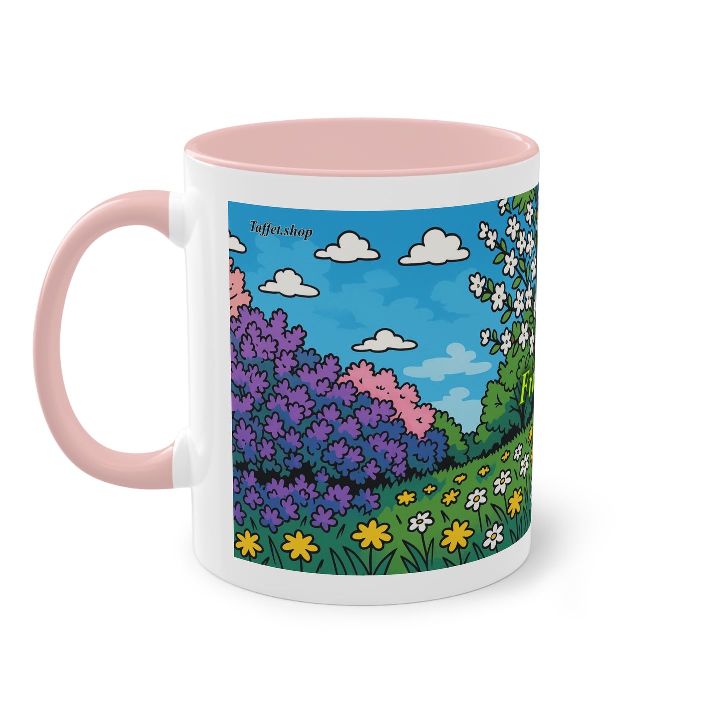Tasse – „Frühling“, Ostern/Frühling, 325 ml
