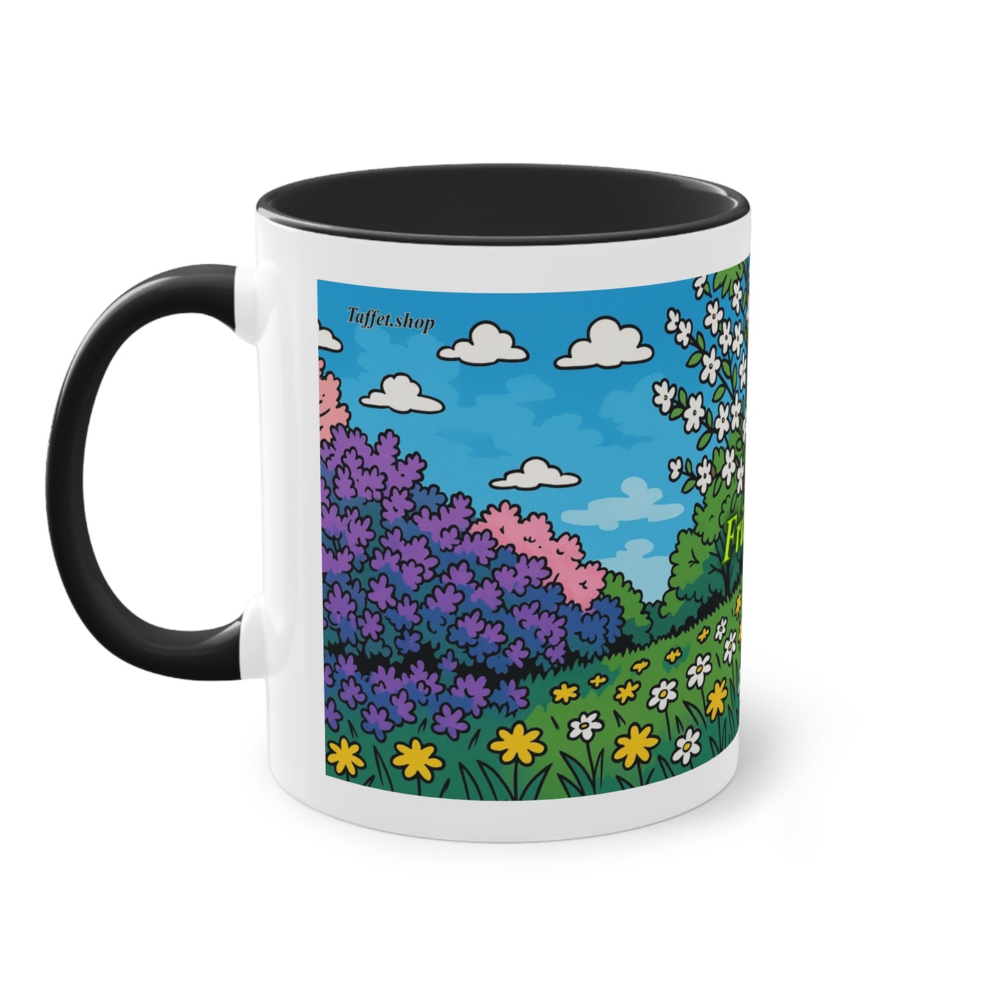 Tasse – „Frühling“, Ostern/Frühling, 325 ml