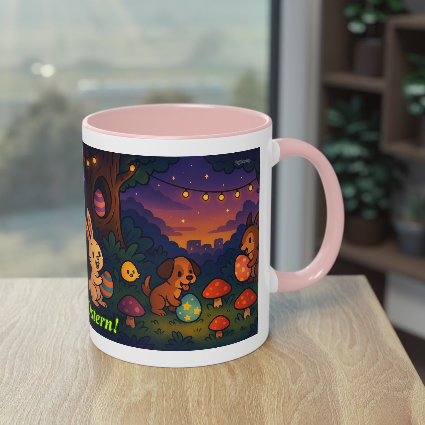 Tasse – „Frohe Ostern“, Ostern/Frühling, 325 ml