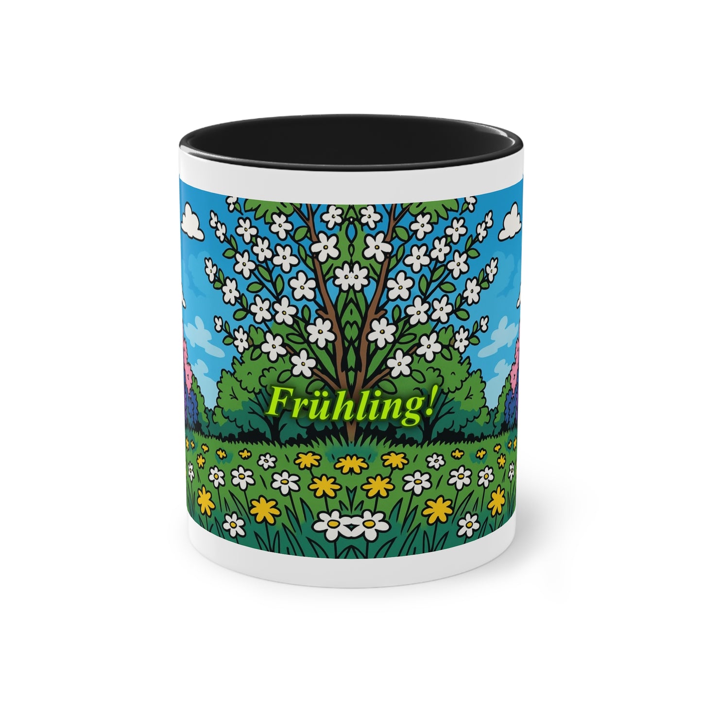 Tasse – „Frühling“, Ostern/Frühling, 325 ml