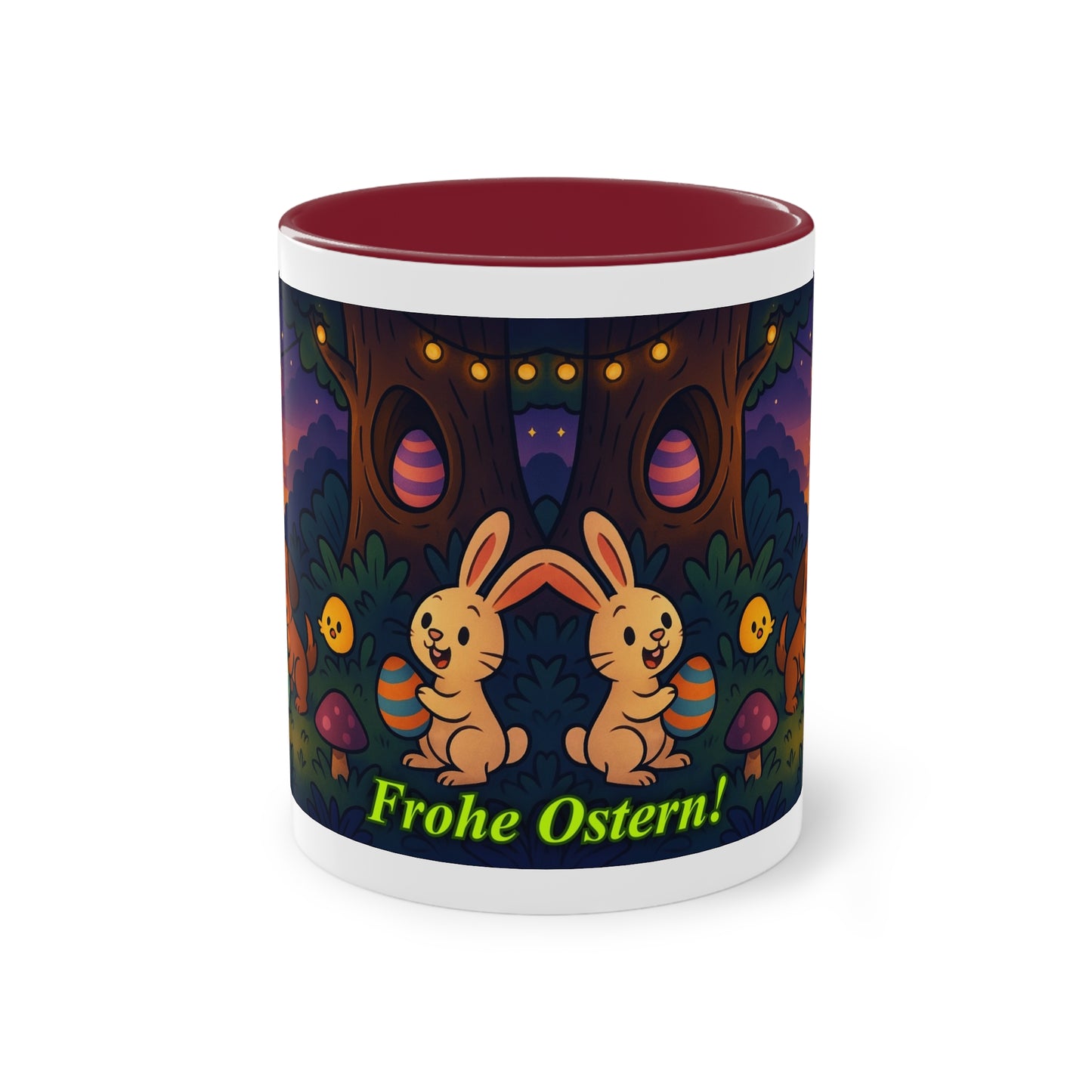 Tasse – „Frohe Ostern“, Ostern/Frühling, 325 ml