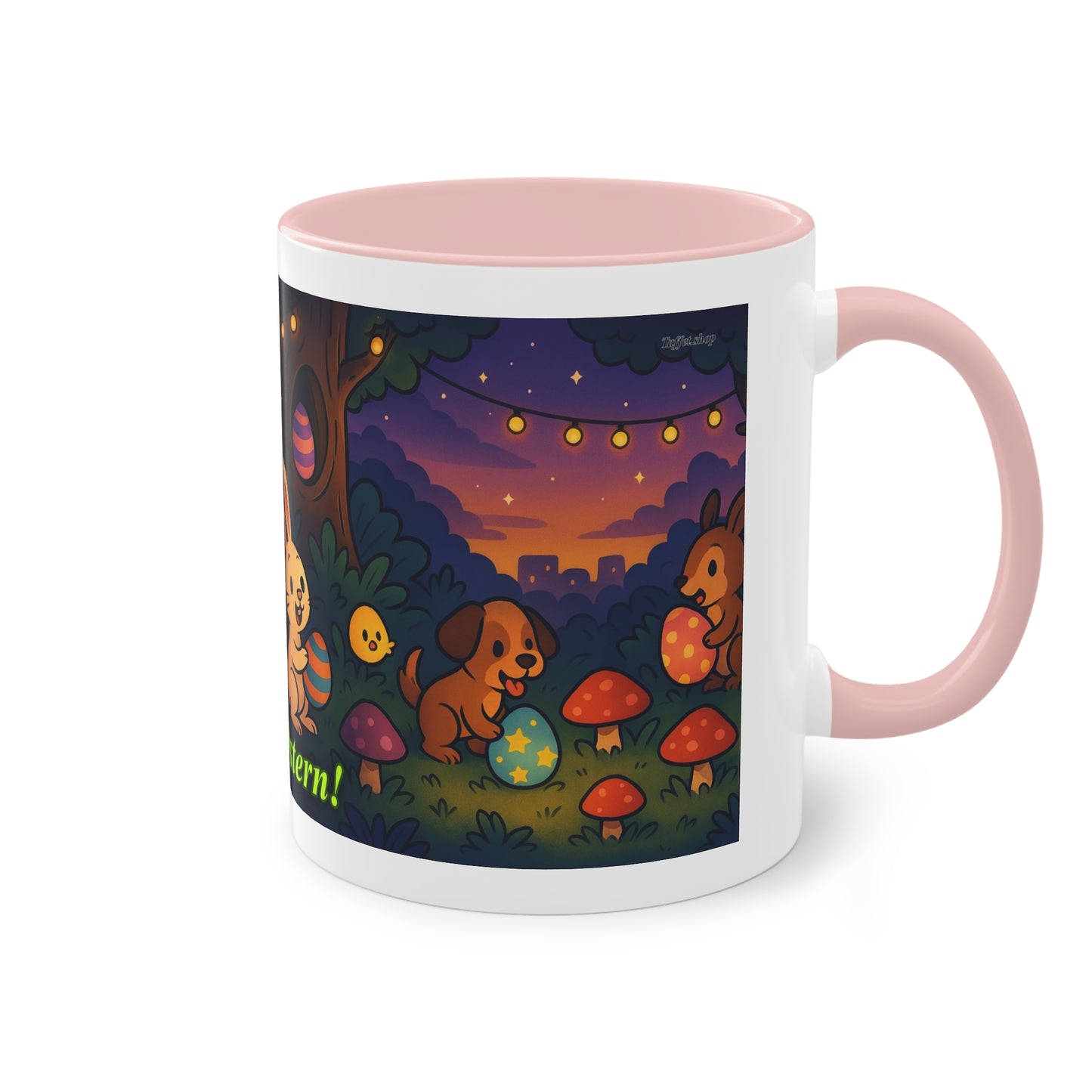 Tasse – „Frohe Ostern“, Ostern/Frühling, 325 ml