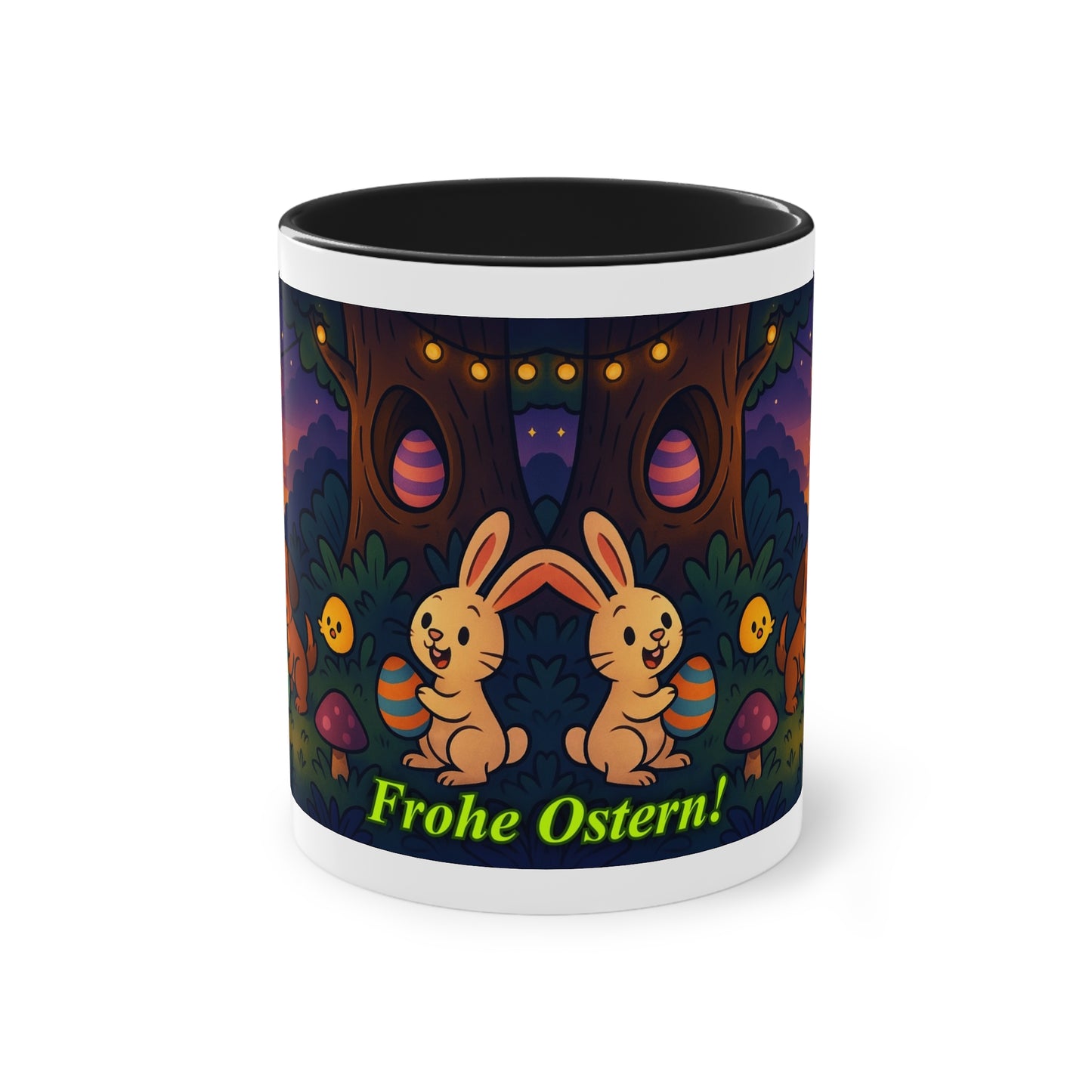 Tasse – „Frohe Ostern“, Ostern/Frühling, 325 ml