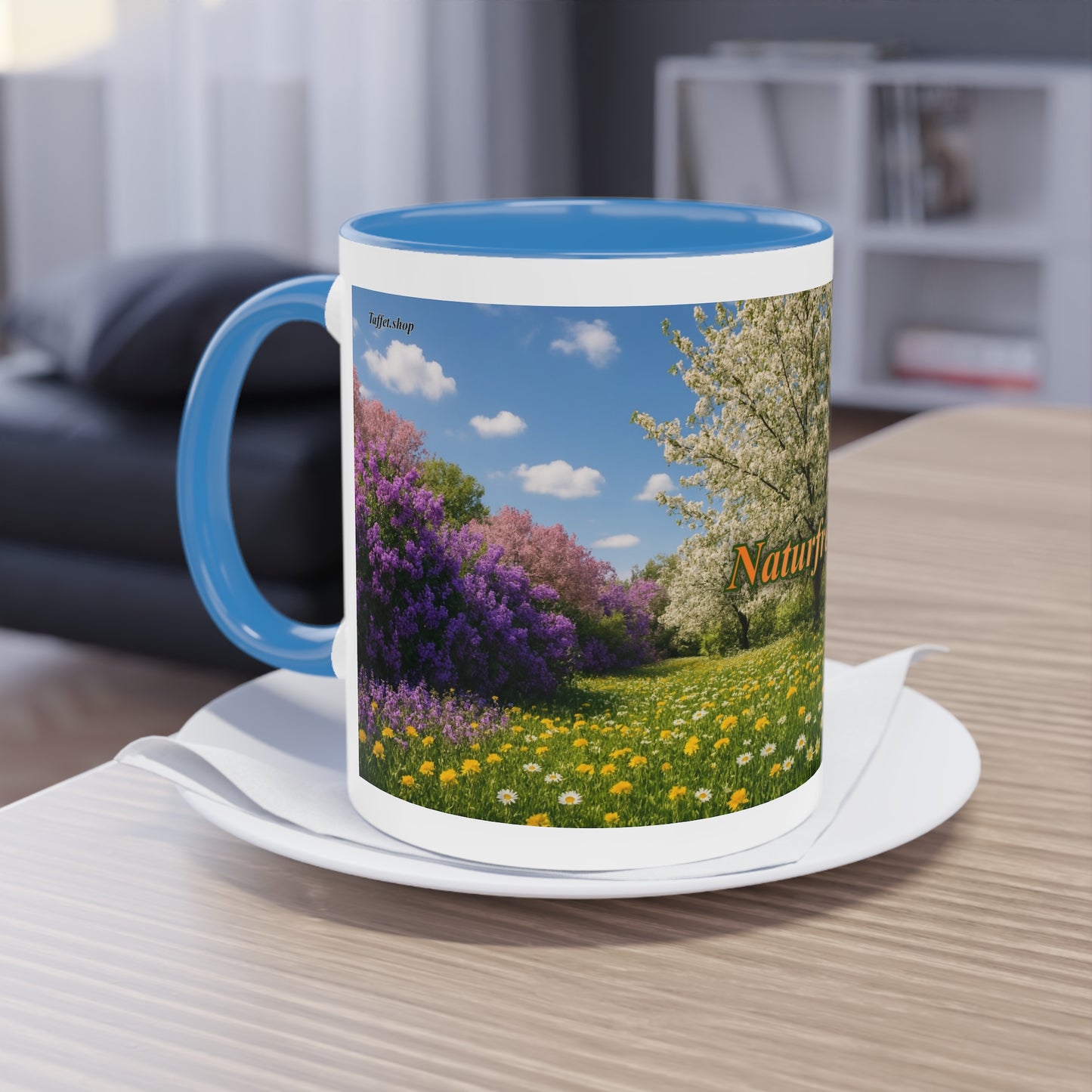 Tasse – „Naturfreund“, Ostern/Frühling, 325 ml