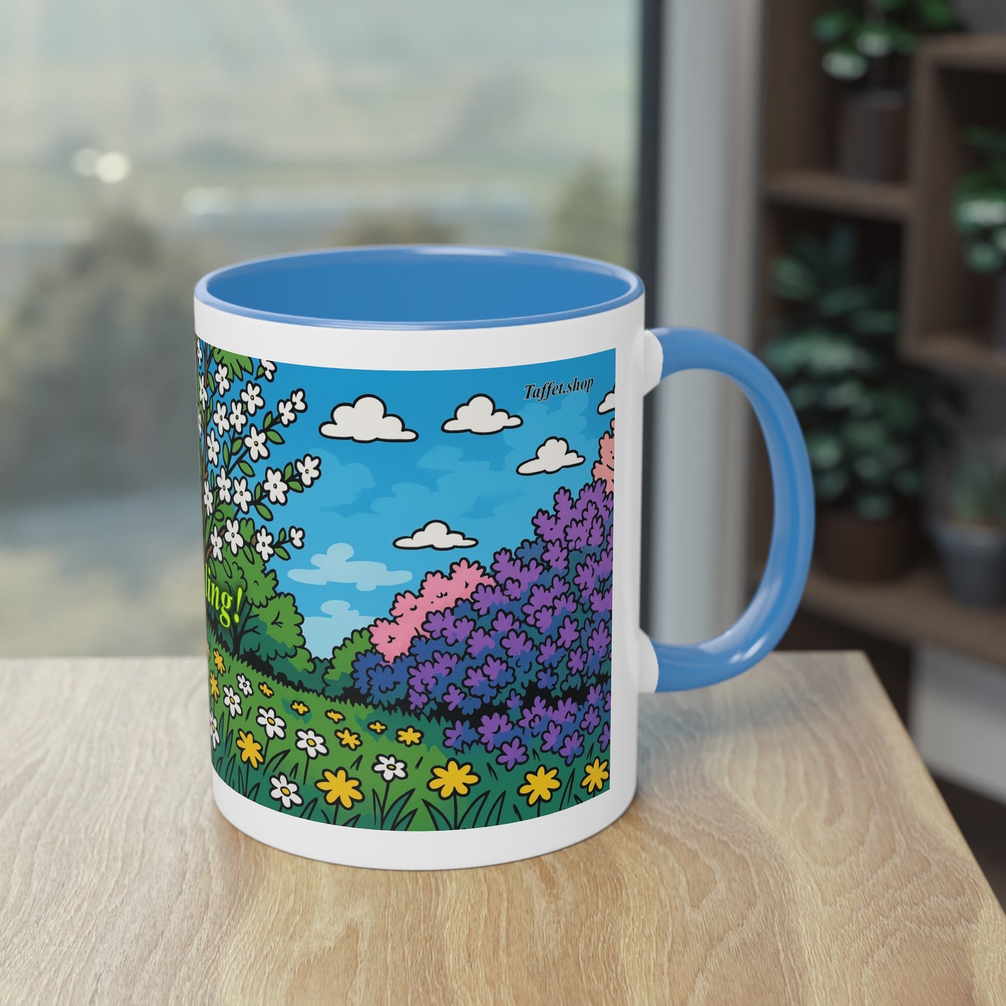 Tasse – „Frühling“, Ostern/Frühling, 325 ml
