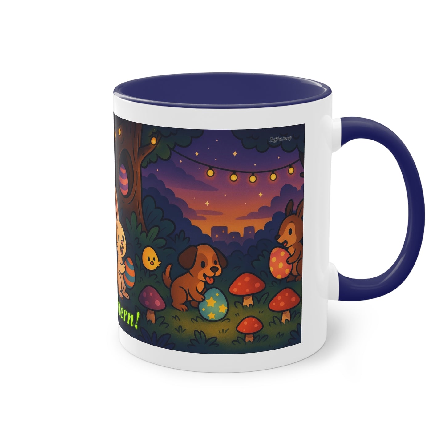 Tasse – „Frohe Ostern“, Ostern/Frühling, 325 ml