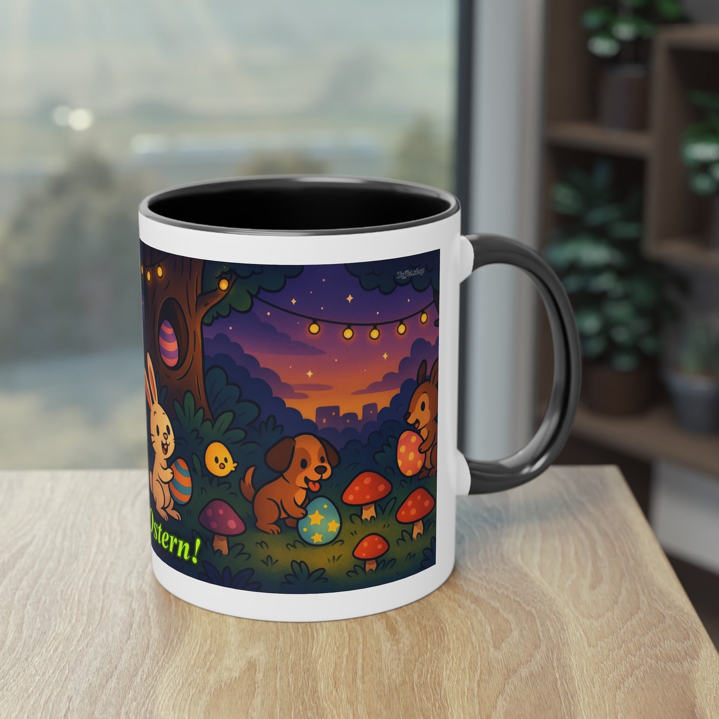 Tasse – „Frohe Ostern“, Ostern/Frühling, 325 ml