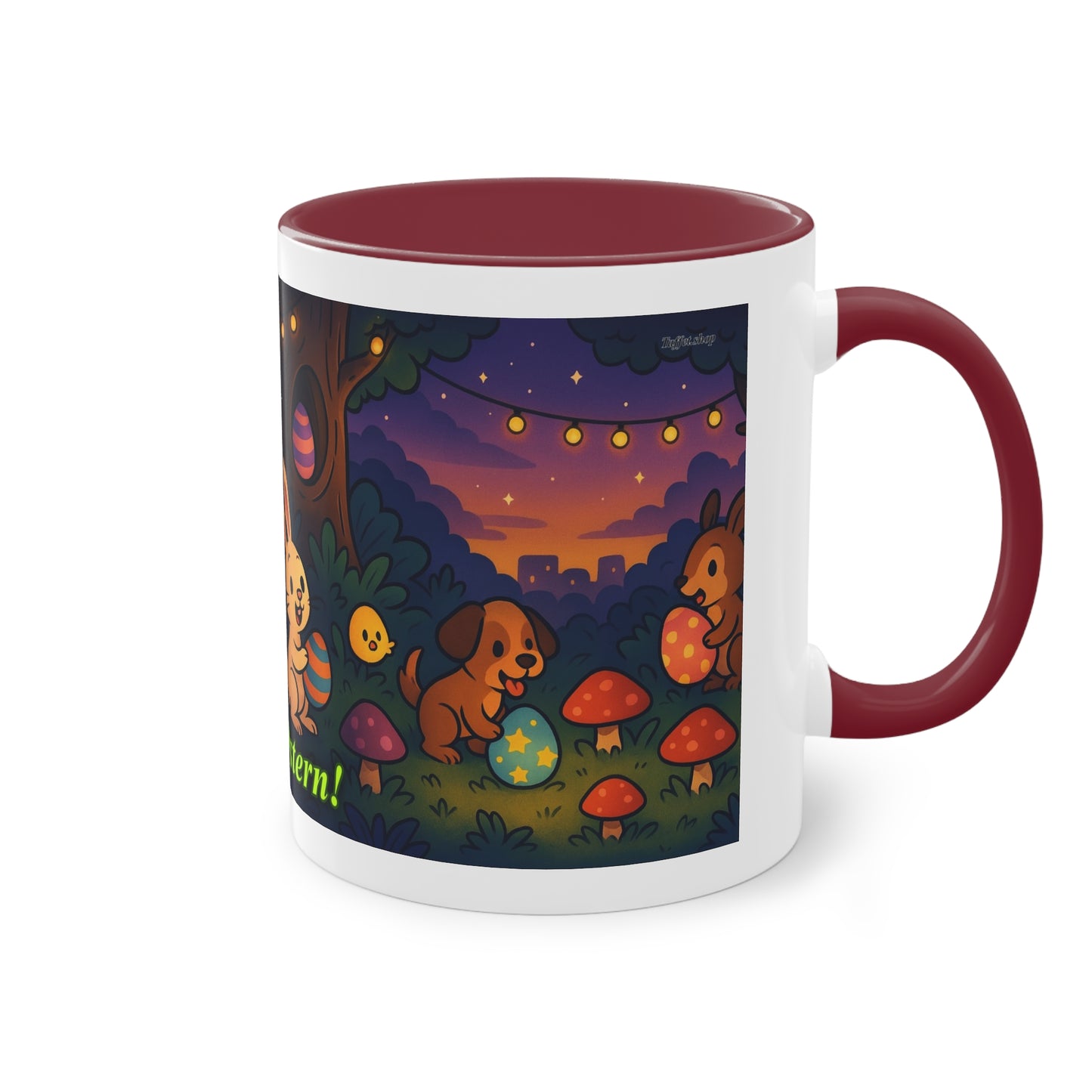 Tasse – „Frohe Ostern“, Ostern/Frühling, 325 ml