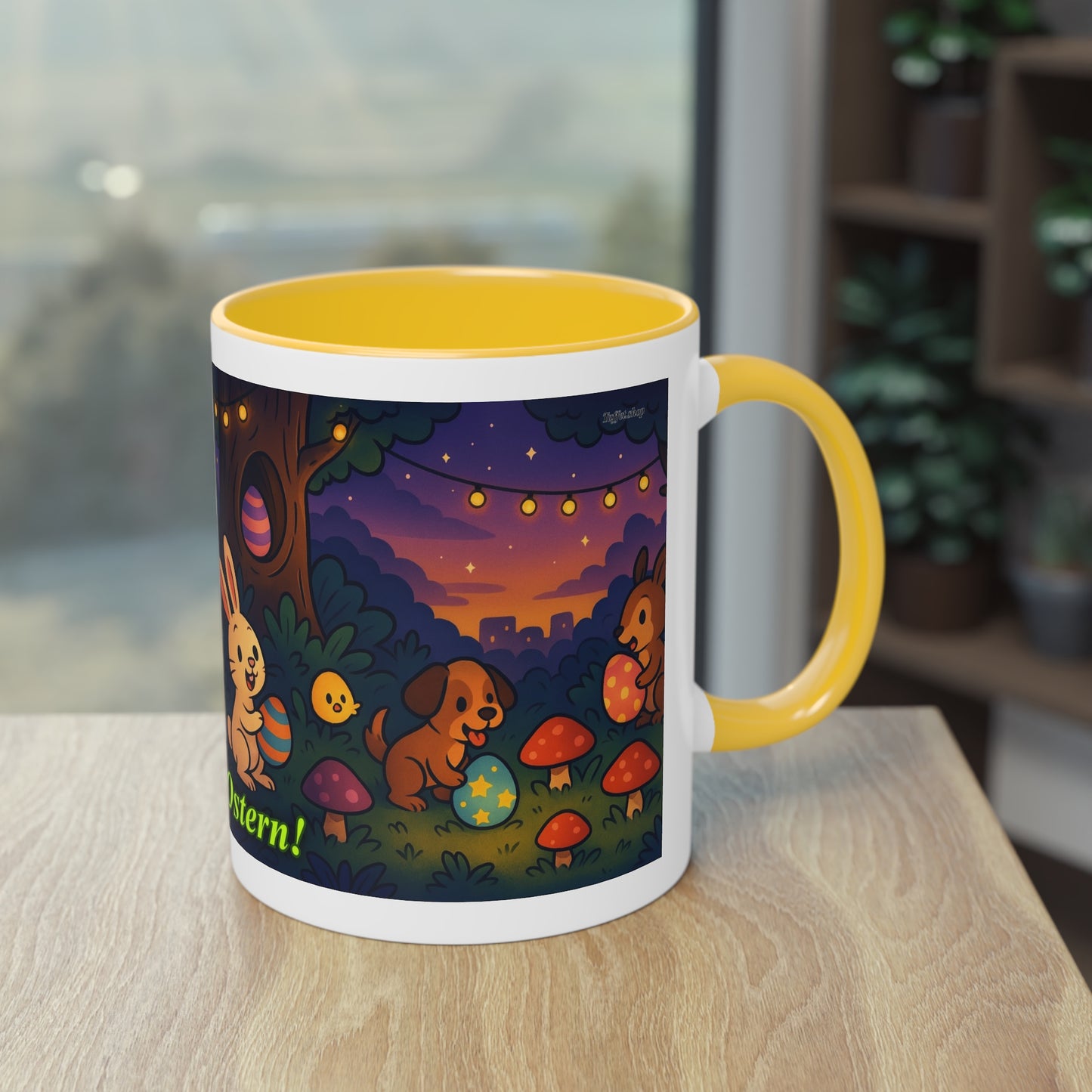 Tasse – „Frohe Ostern“, Ostern/Frühling, 325 ml
