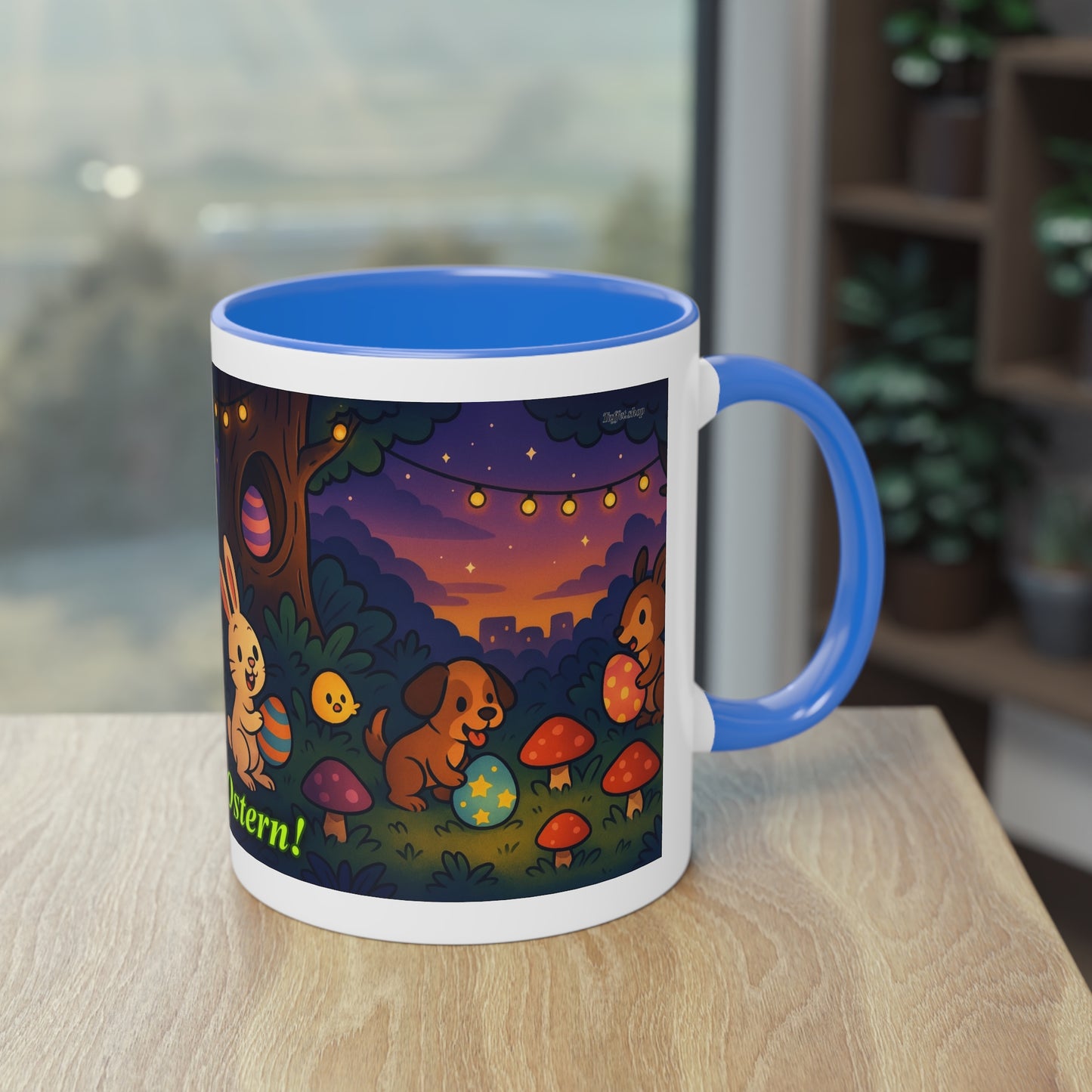 Tasse – „Frohe Ostern“, Ostern/Frühling, 325 ml