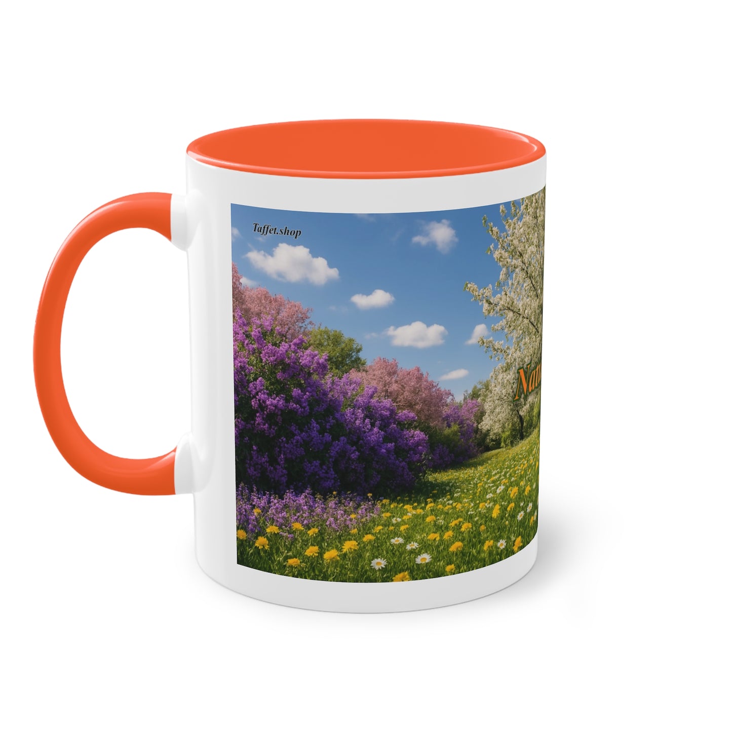 Tasse – „Naturfreund“, Ostern/Frühling, 325 ml