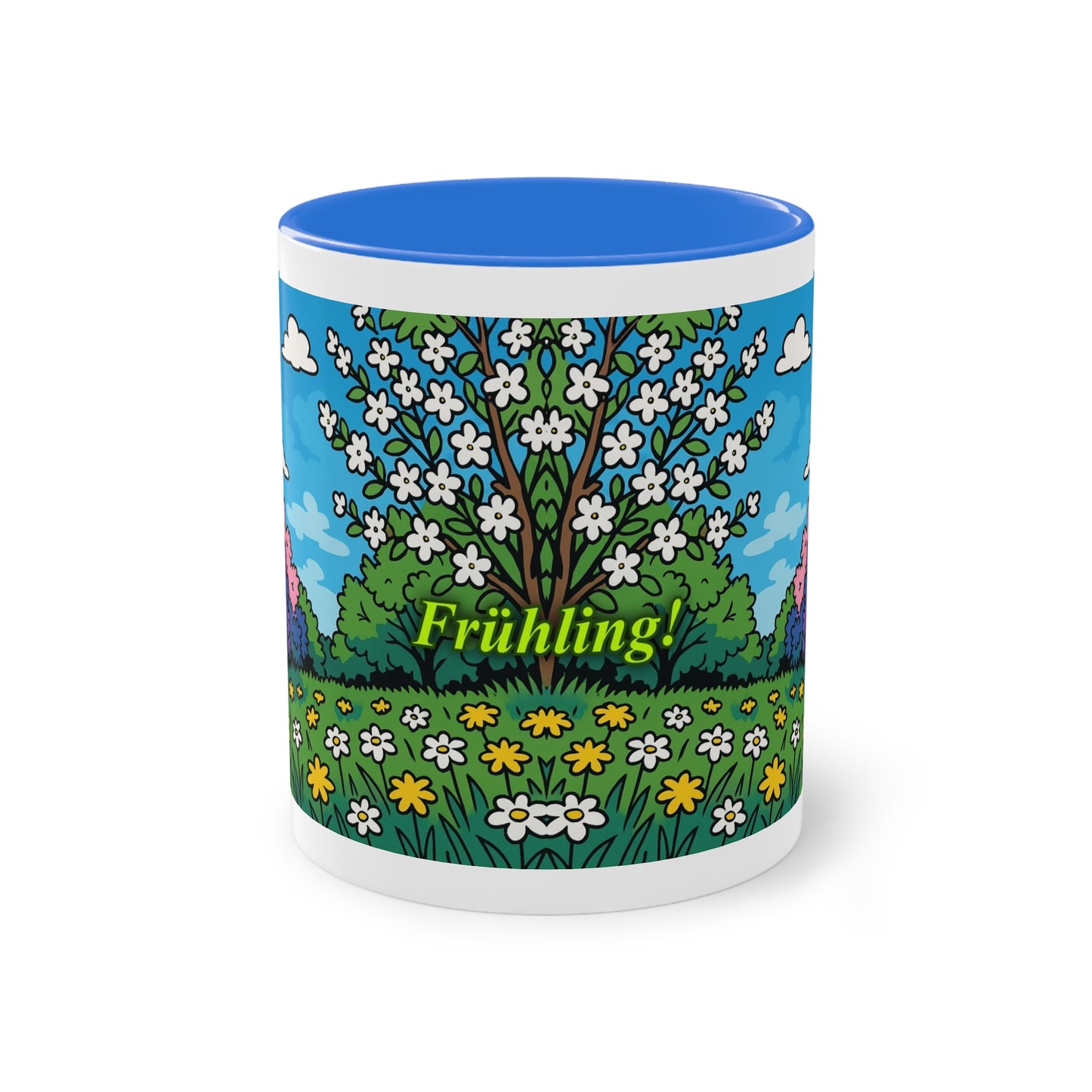 Tasse – „Frühling“, Ostern/Frühling, 325 ml