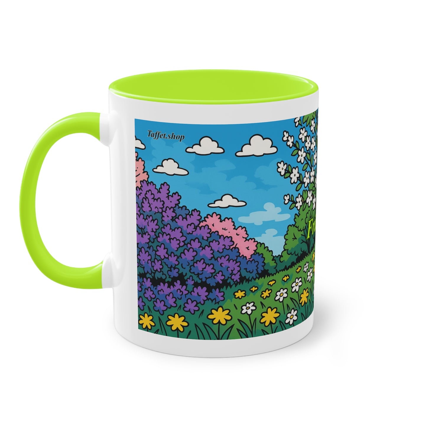 Tasse – „Frühling“, Ostern/Frühling, 325 ml
