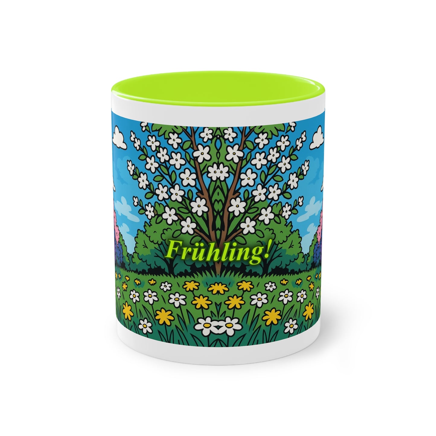 Tasse – „Frühling“, Ostern/Frühling, 325 ml