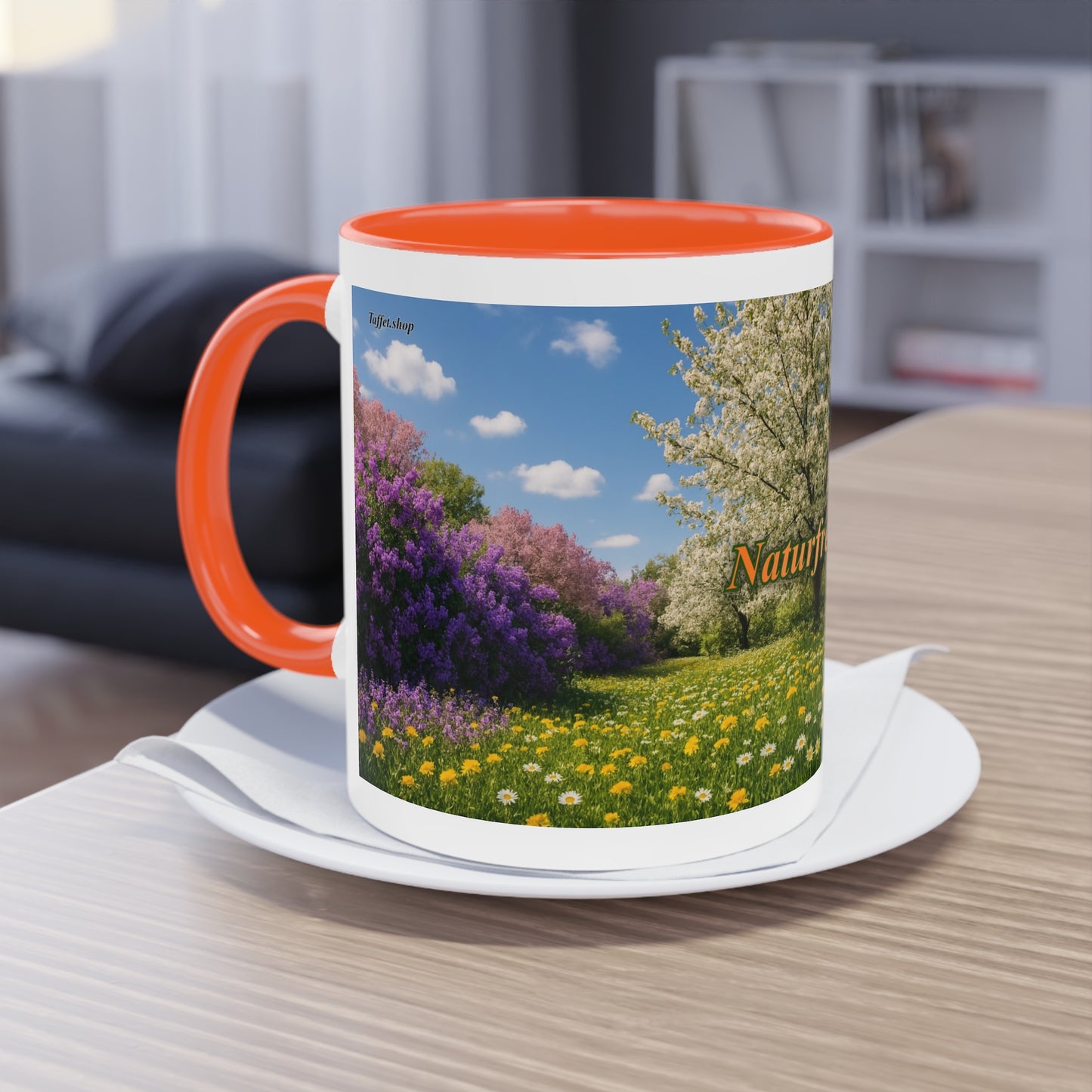 Tasse – „Naturfreund“, Ostern/Frühling, 325 ml