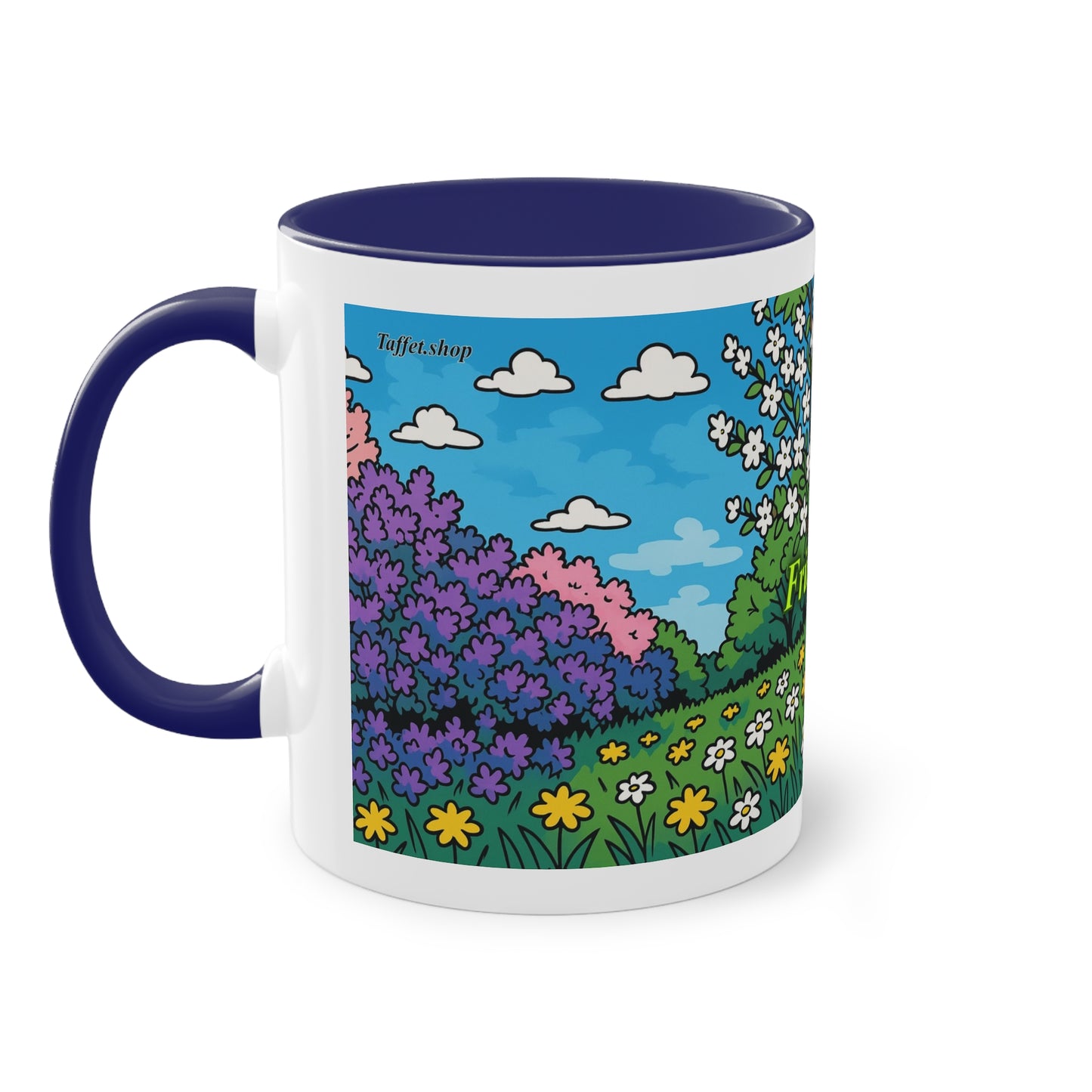 Tasse – „Frühling“, Ostern/Frühling, 325 ml