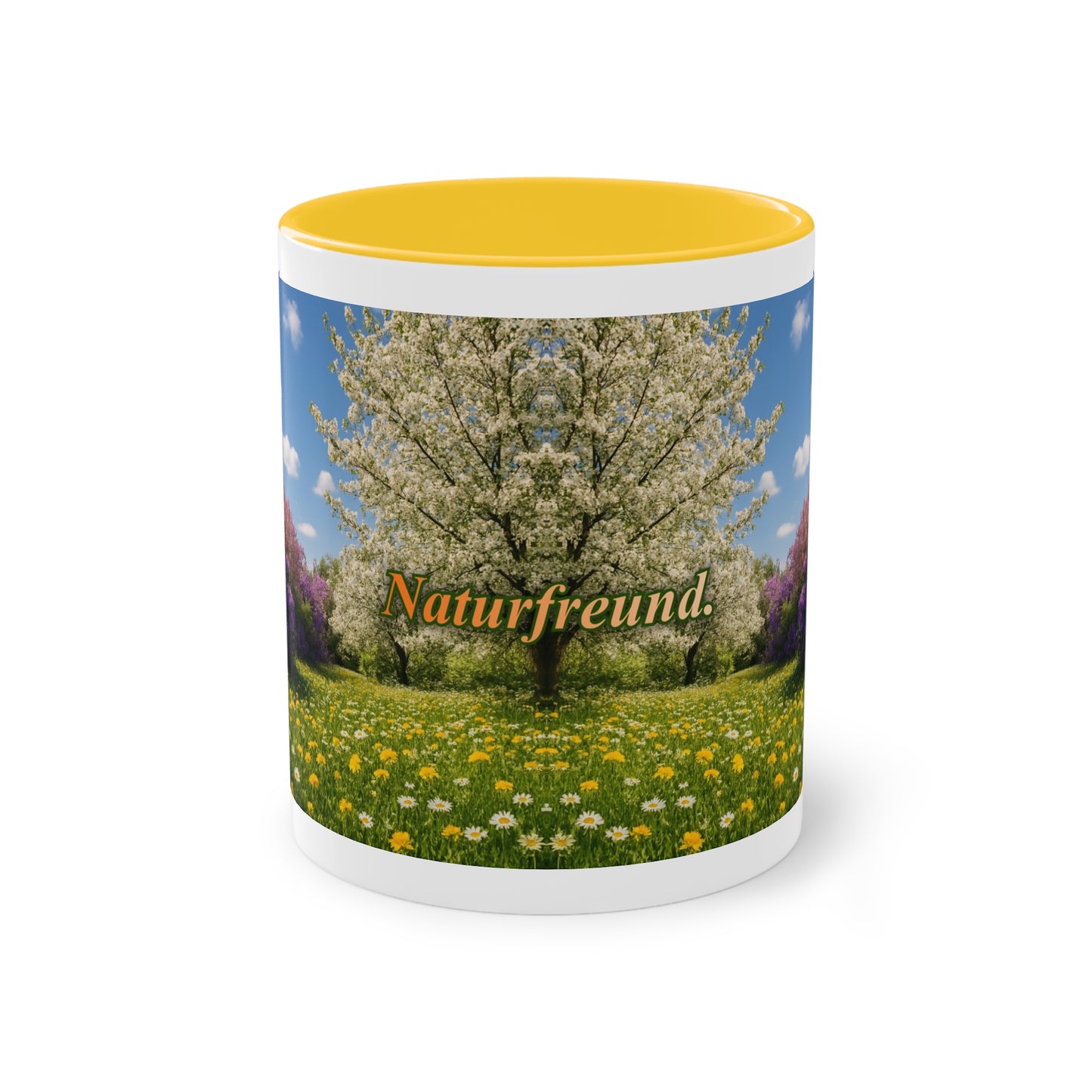 Tasse – „Naturfreund“, Ostern/Frühling, 325 ml