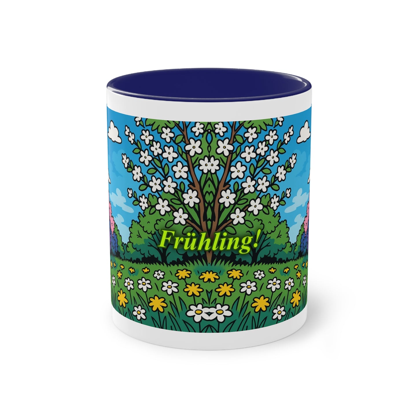 Tasse – „Frühling“, Ostern/Frühling, 325 ml