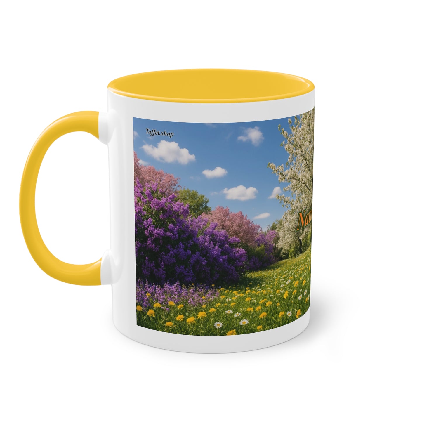 Tasse – „Naturfreund“, Ostern/Frühling, 325 ml