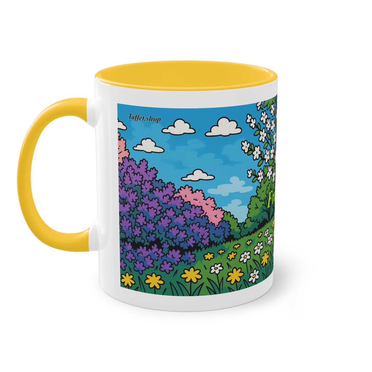 Tasse – „Frühling“, Ostern/Frühling, 325 ml