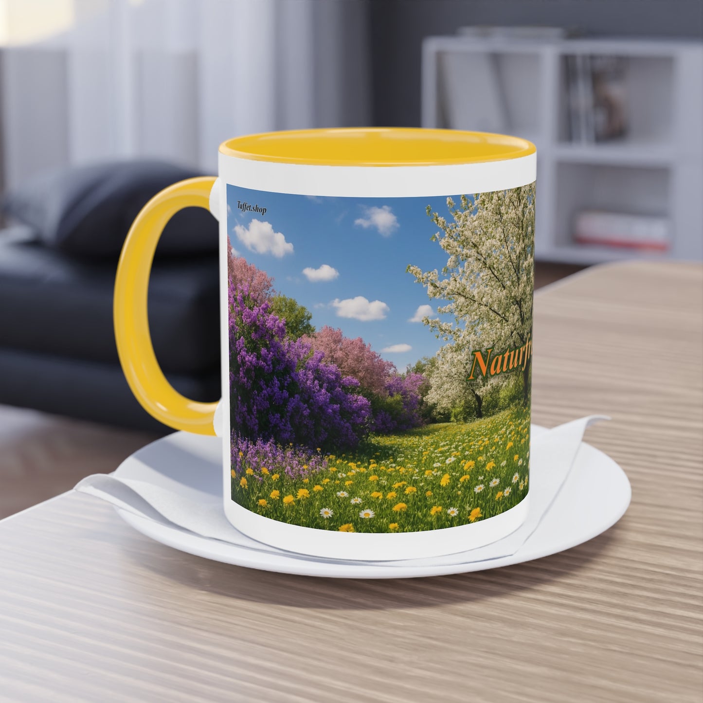 Tasse – „Naturfreund“, Ostern/Frühling, 325 ml