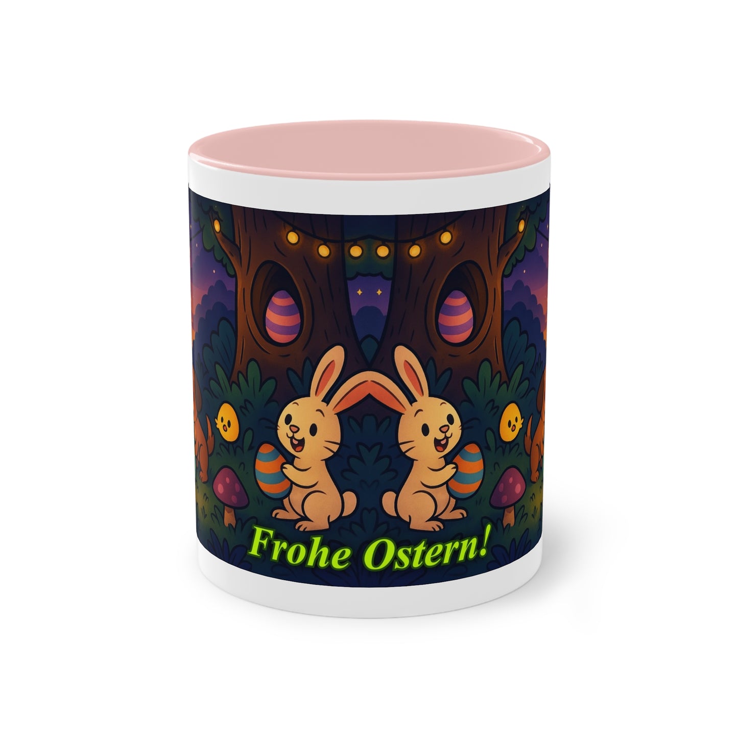 Tasse – „Frohe Ostern“, Ostern/Frühling, 325 ml