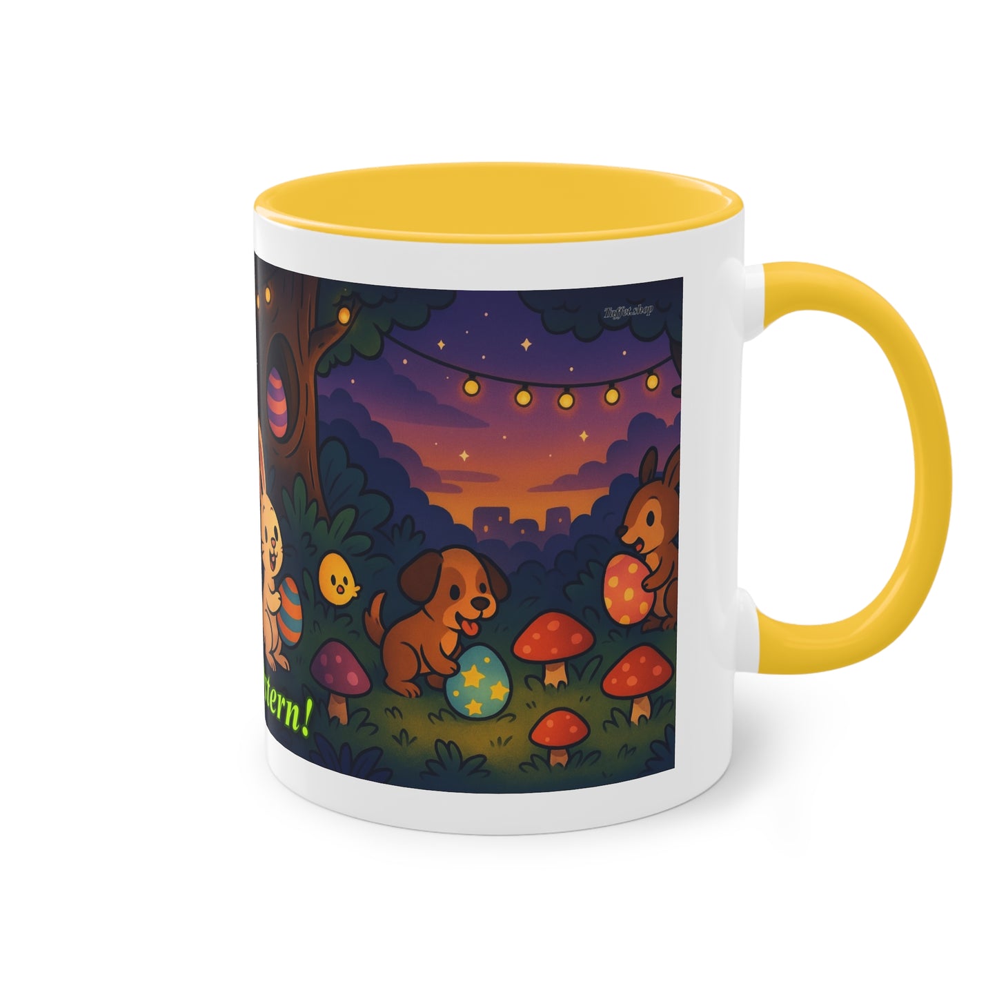 Tasse – „Frohe Ostern“, Ostern/Frühling, 325 ml