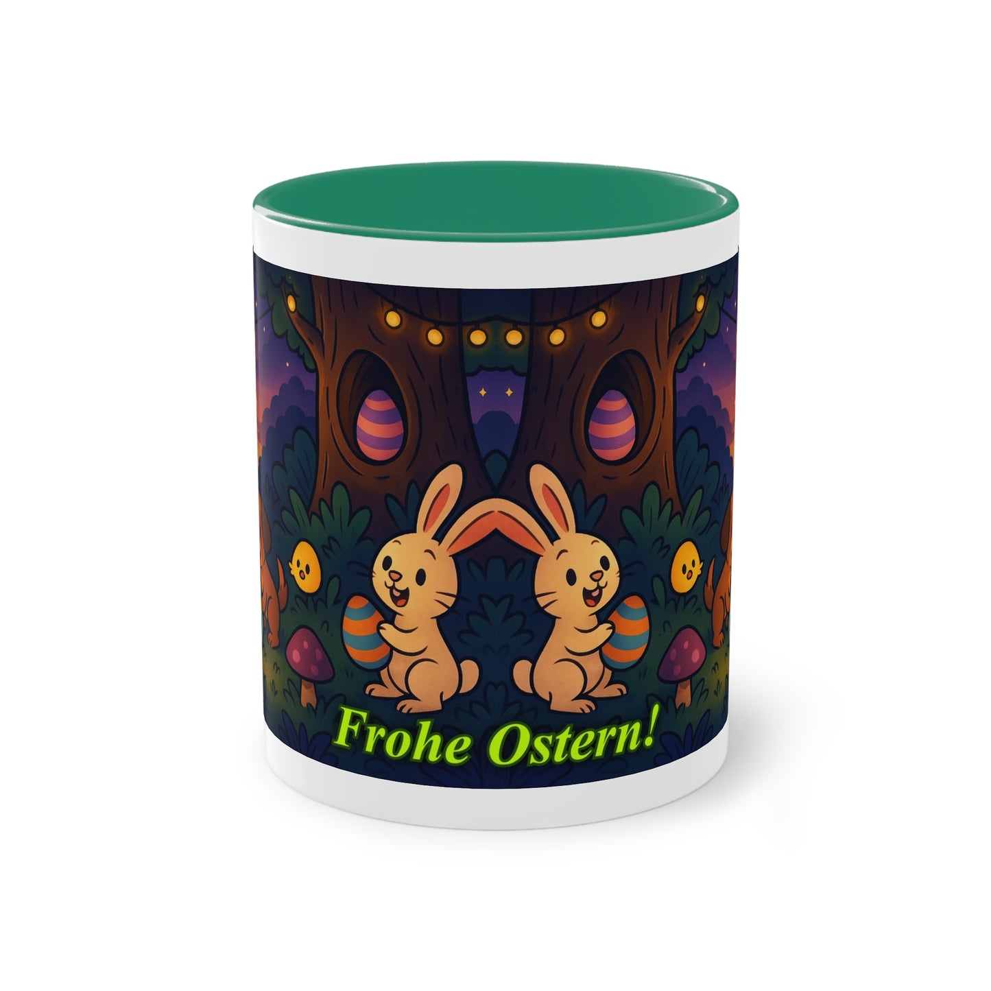Tasse – „Frohe Ostern“, Ostern/Frühling, 325 ml