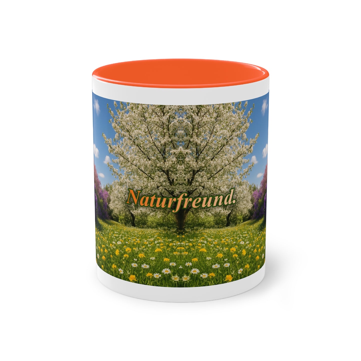 Tasse – „Naturfreund“, Ostern/Frühling, 325 ml