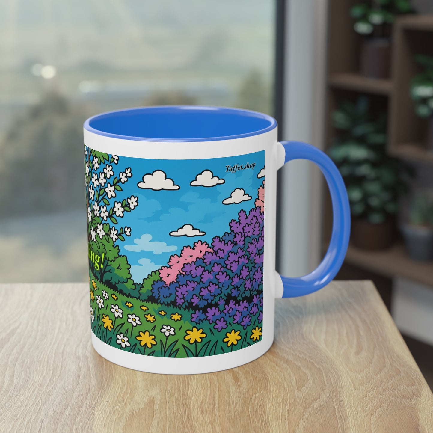 Tasse – „Frühling“, Ostern/Frühling, 325 ml