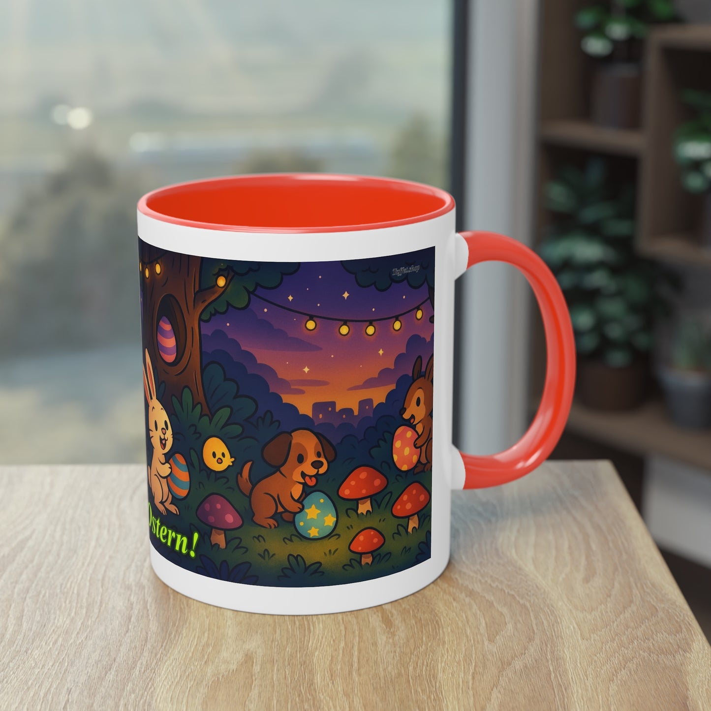 Tasse – „Frohe Ostern“, Ostern/Frühling, 325 ml