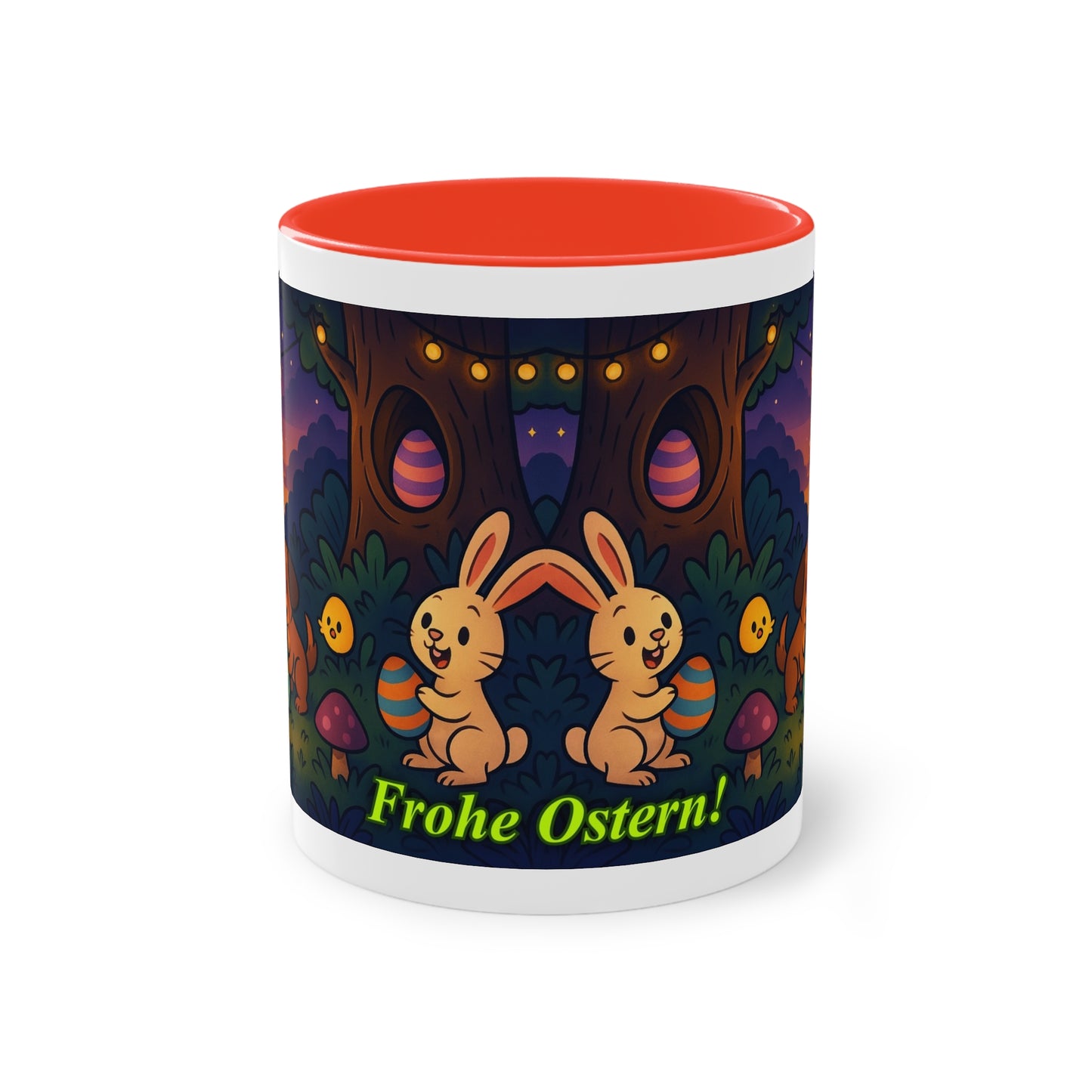 Tasse – „Frohe Ostern“, Ostern/Frühling, 325 ml