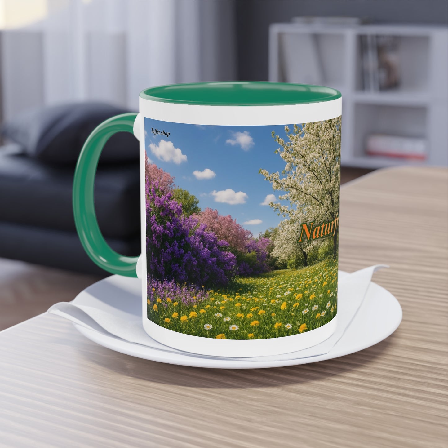 Tasse – „Naturfreund“, Ostern/Frühling, 325 ml
