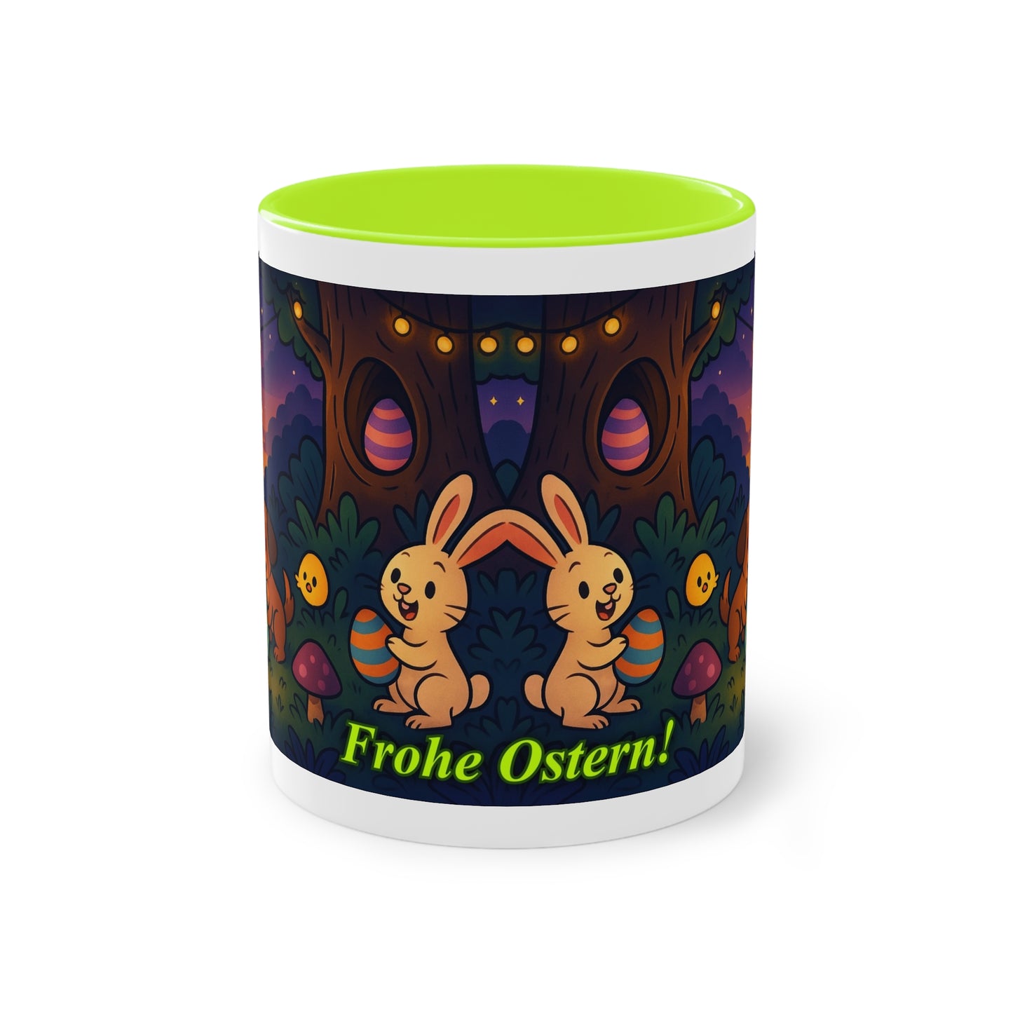 Tasse – „Frohe Ostern“, Ostern/Frühling, 325 ml