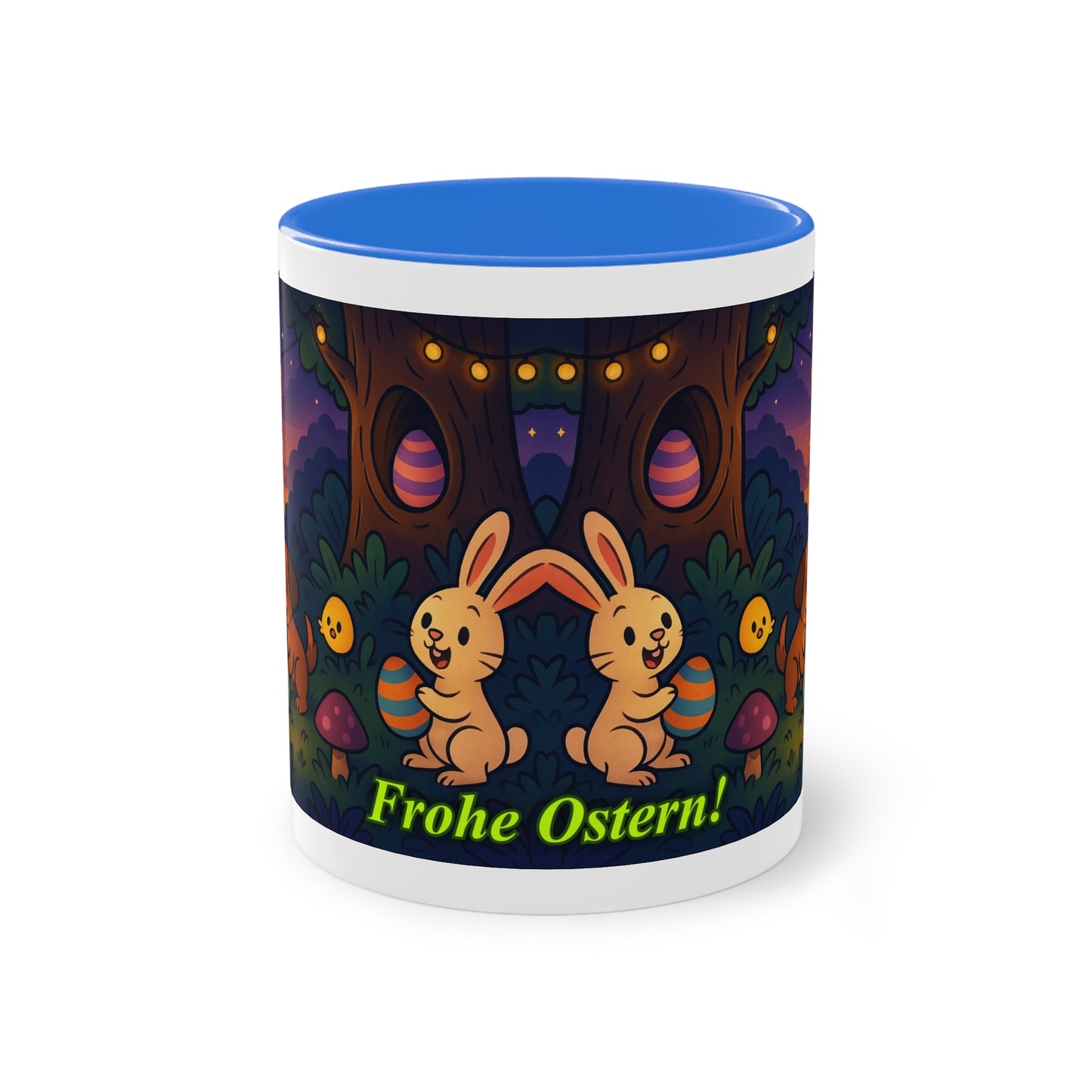 Tasse – „Frohe Ostern“, Ostern/Frühling, 325 ml