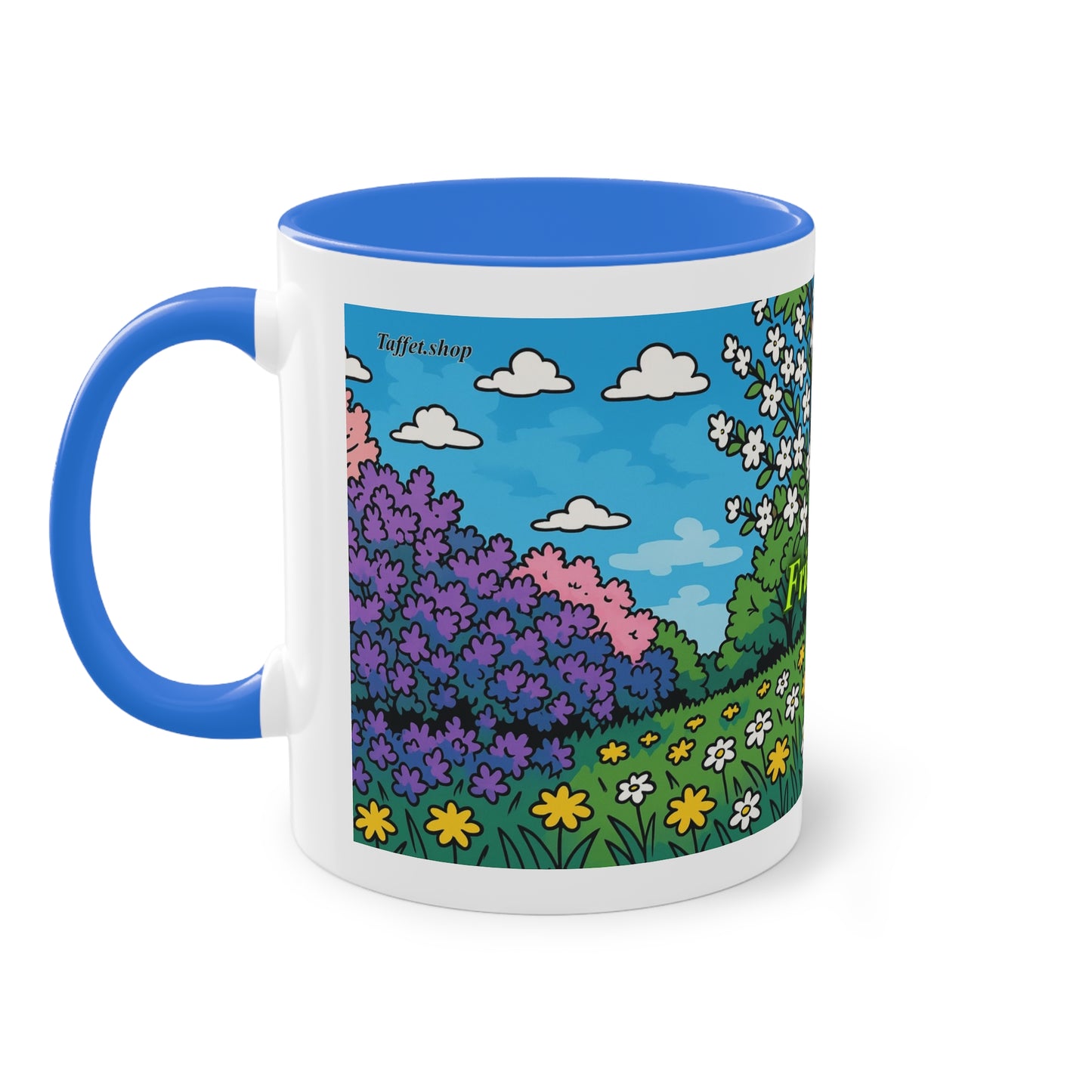Tasse – „Frühling“, Ostern/Frühling, 325 ml