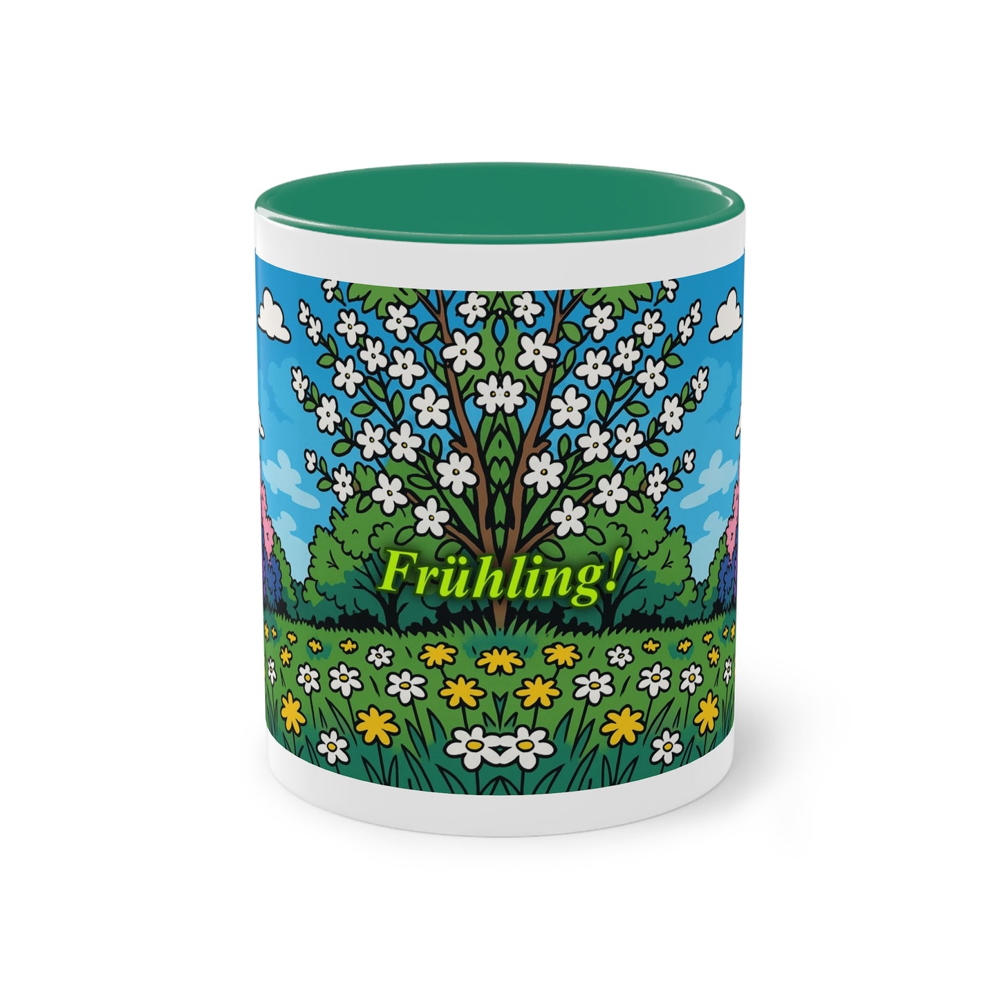Tasse – „Frühling“, Ostern/Frühling, 325 ml