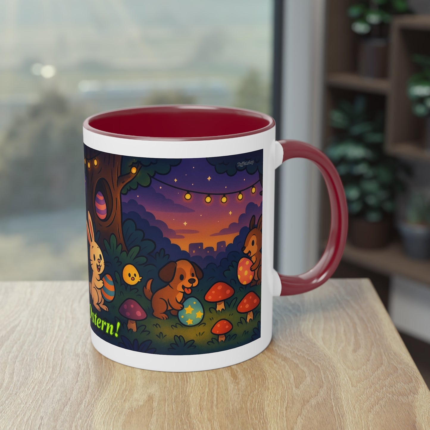 Tasse – „Frohe Ostern“, Ostern/Frühling, 325 ml