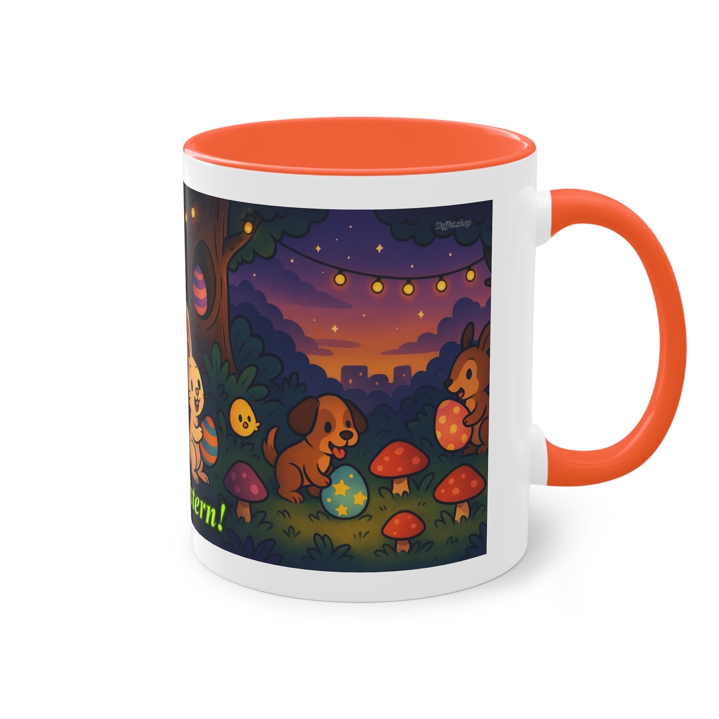 Tasse – „Frohe Ostern“, Ostern/Frühling, 325 ml