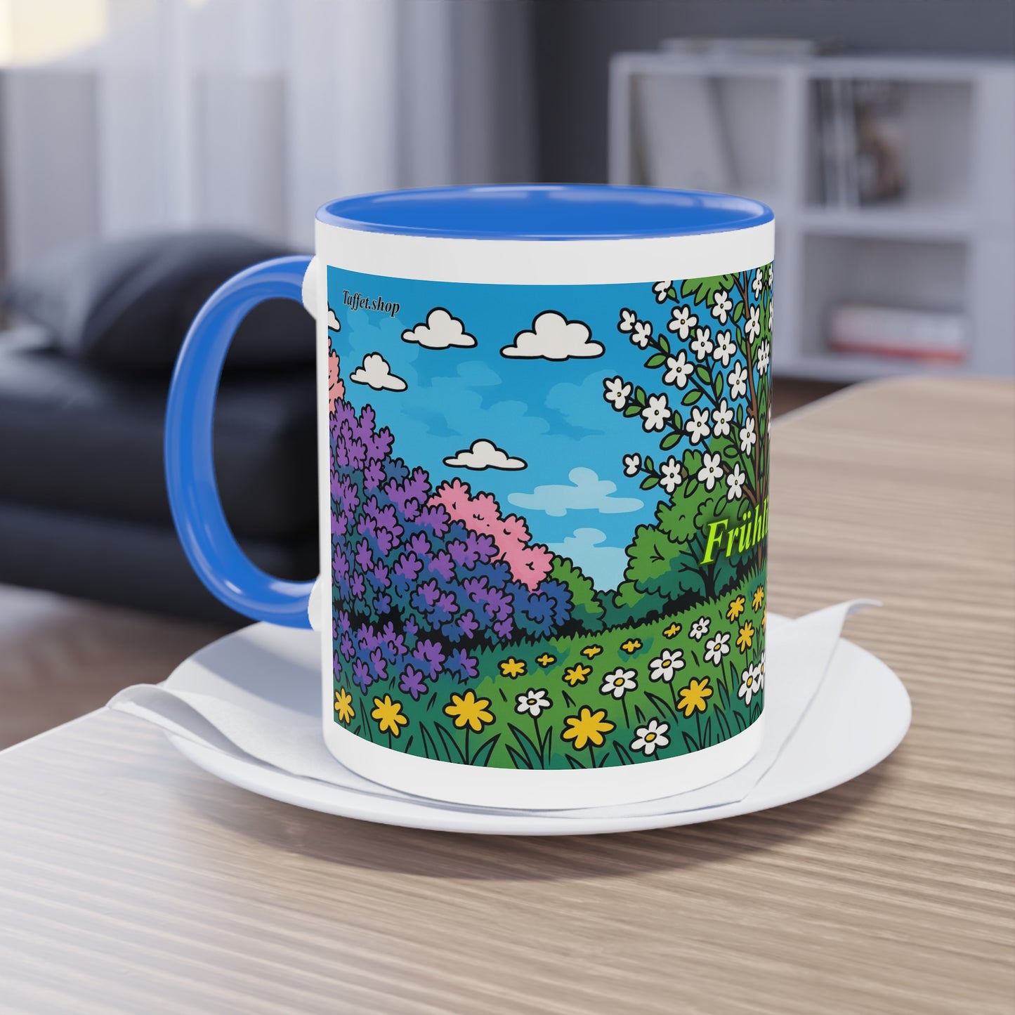 Tasse – „Frühling“, Ostern/Frühling, 325 ml