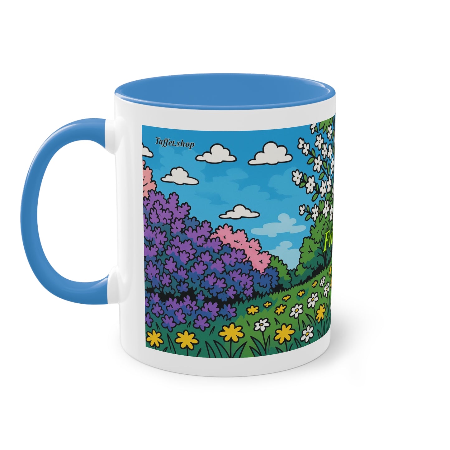 Tasse – „Frühling“, Ostern/Frühling, 325 ml