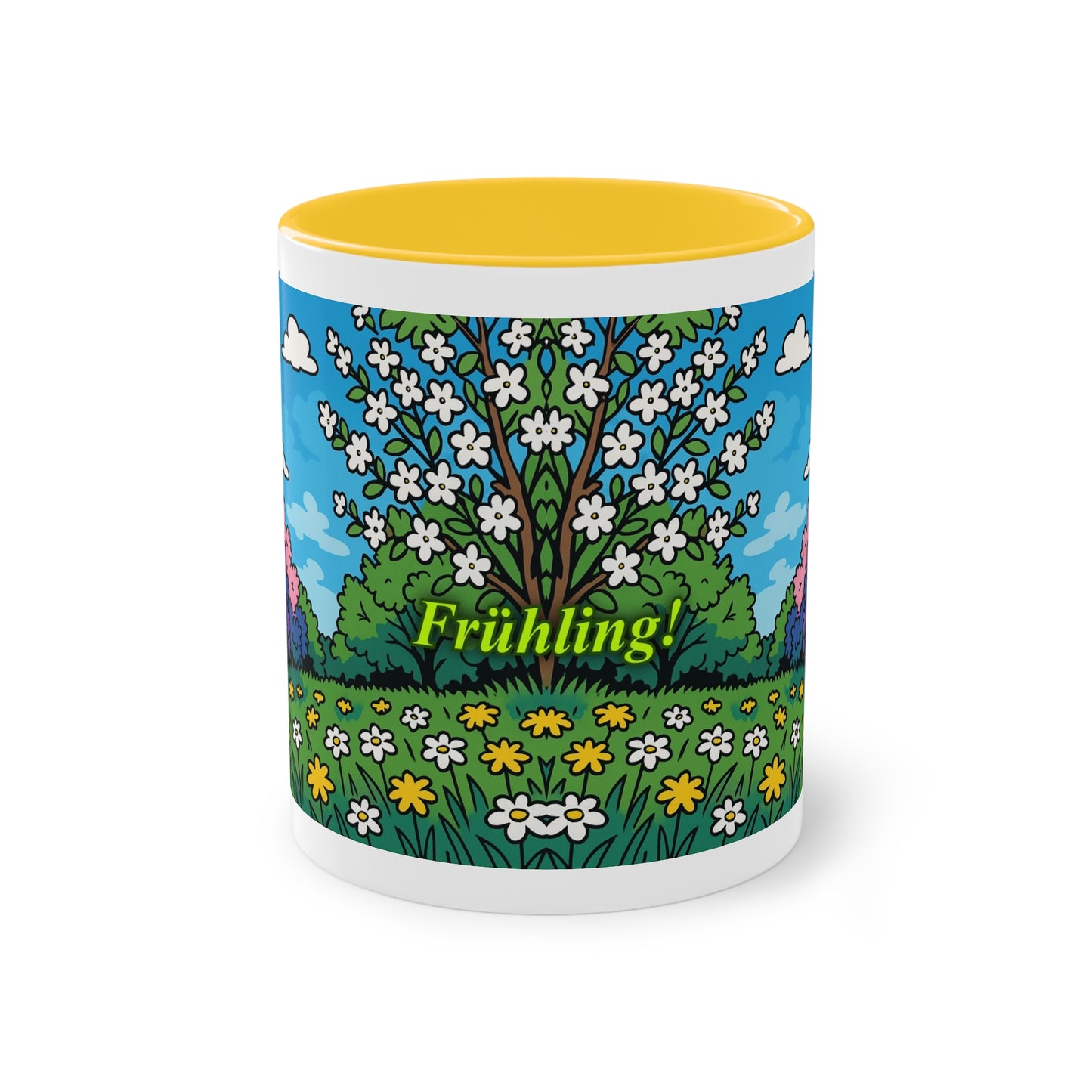 Tasse – „Frühling“, Ostern/Frühling, 325 ml