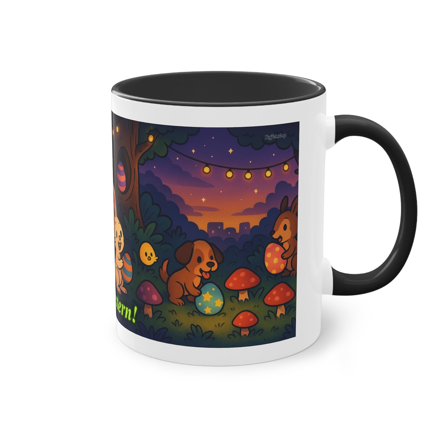 Tasse – „Frohe Ostern“, Ostern/Frühling, 325 ml